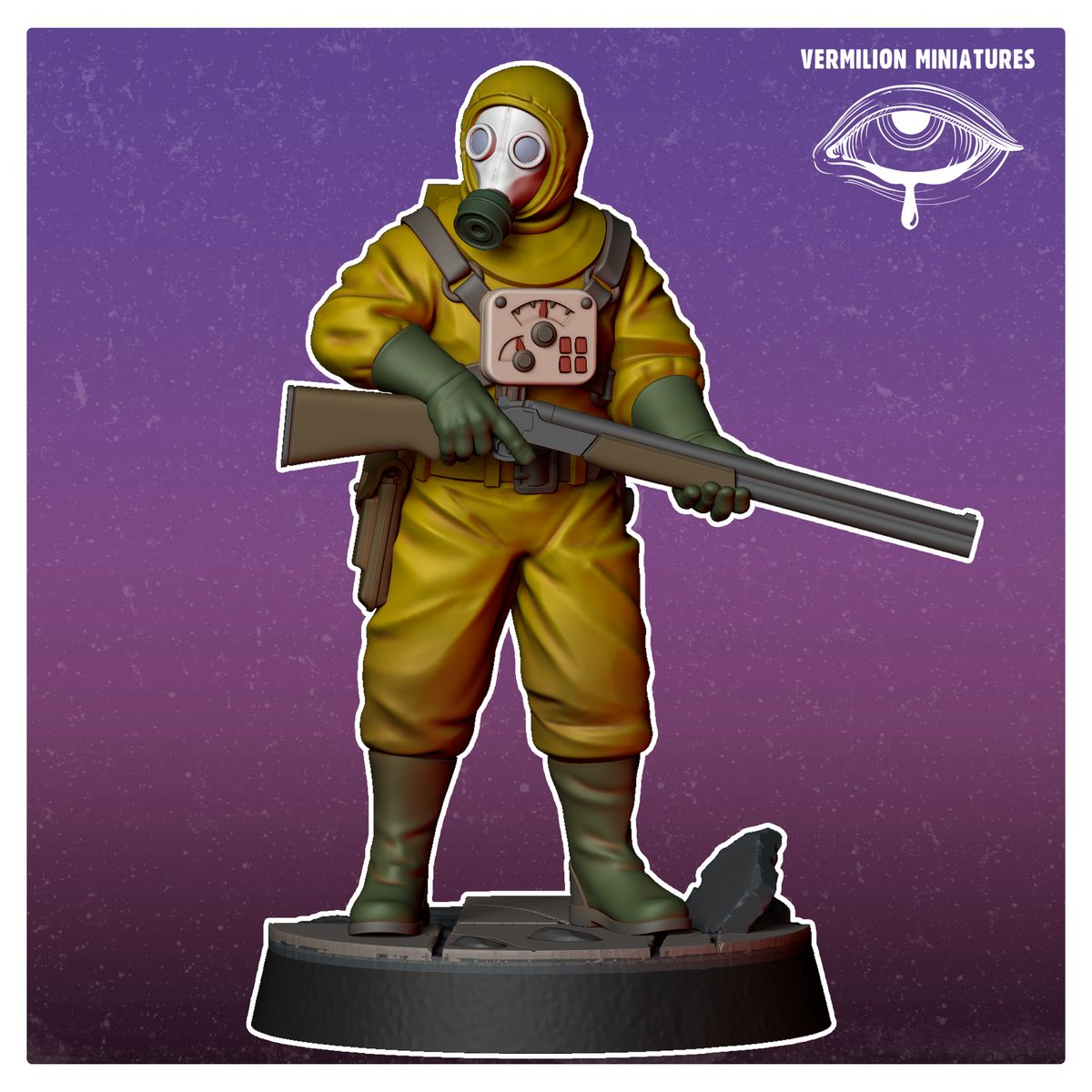 Hazmat 2 - Rad-Chem Control (Sculpted by Vermilion Miniatures)