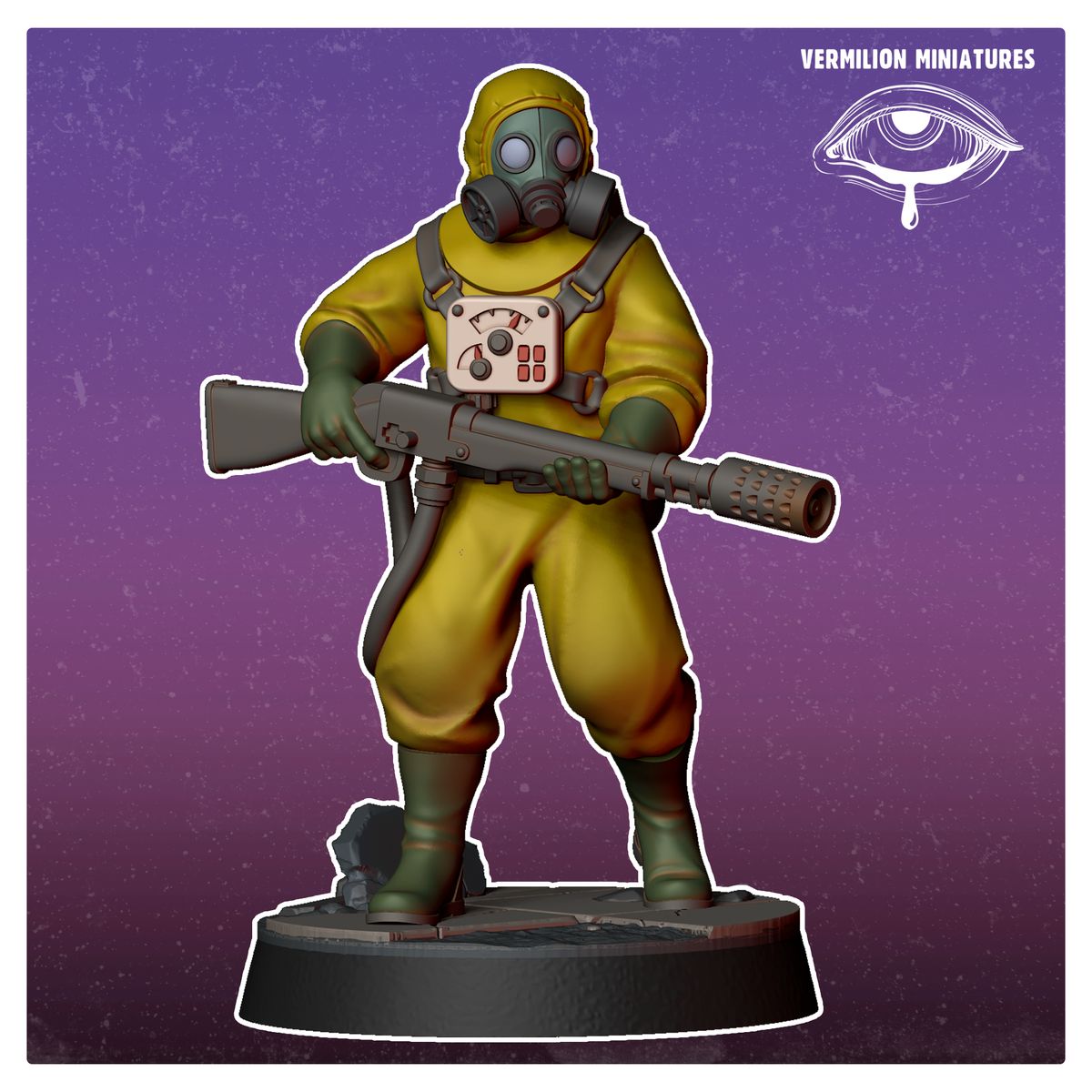 Hazmat 4 - Rad-Chem Control (Sculpted by Vermilion Miniatures)