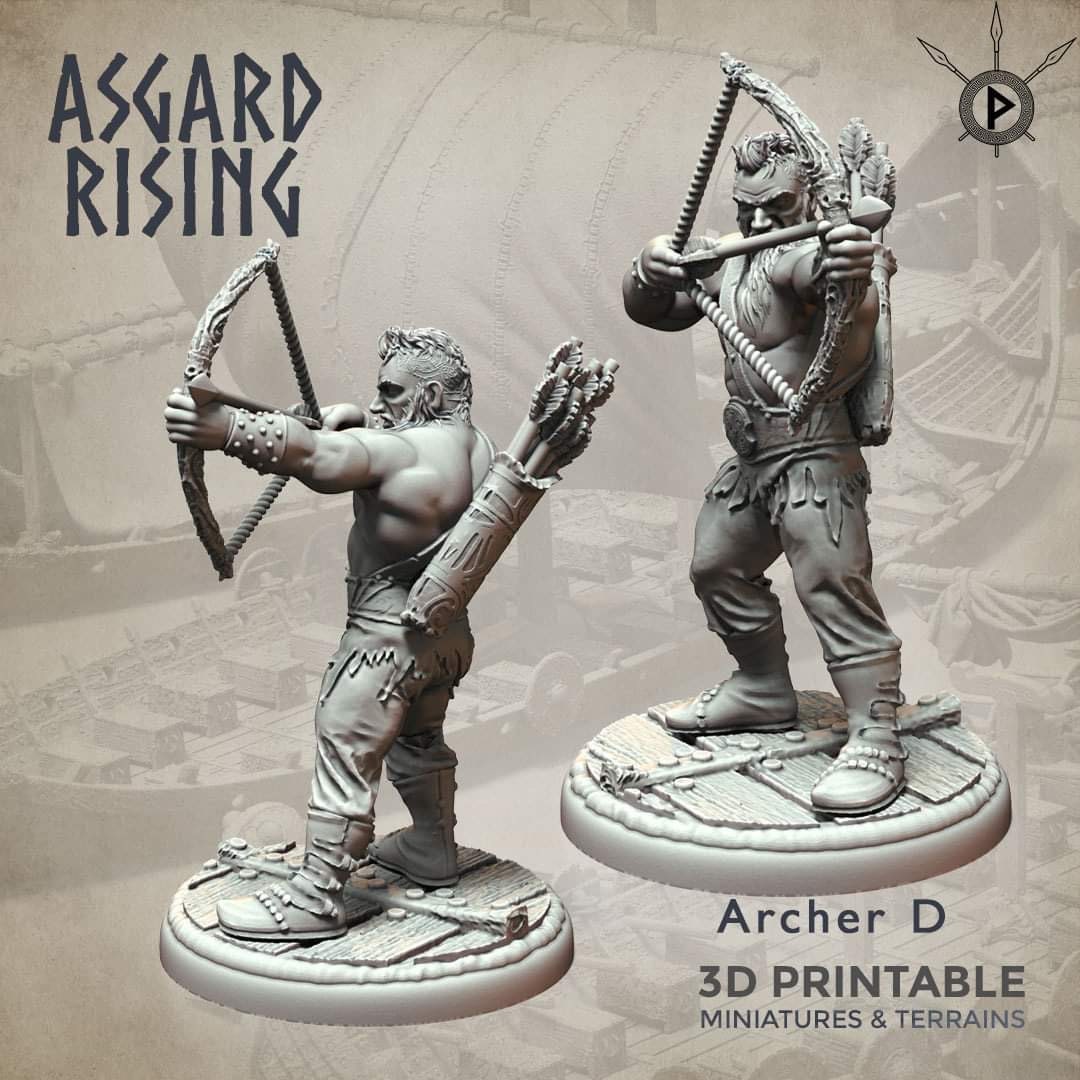 Viking Archers / Axe Throwers by Asgard Rising (bowmen / raiders / warriors)