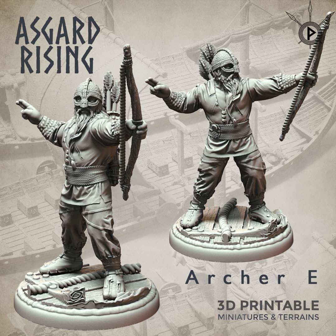 Viking Archers / Axe Throwers by Asgard Rising (bowmen / raiders / warriors)