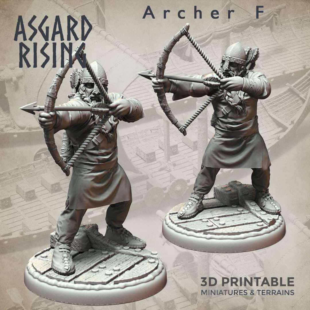 Viking Archers / Axe Throwers by Asgard Rising (bowmen / raiders / warriors)