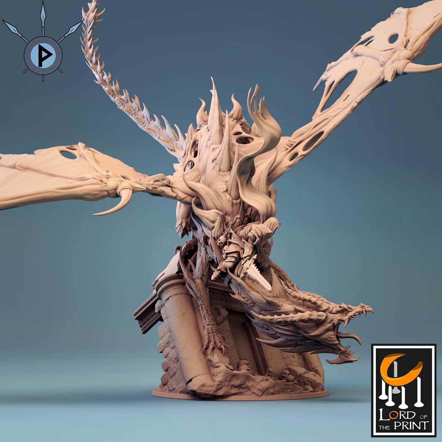 Cursed Dragon by Lord of the Print (Black Dragon)