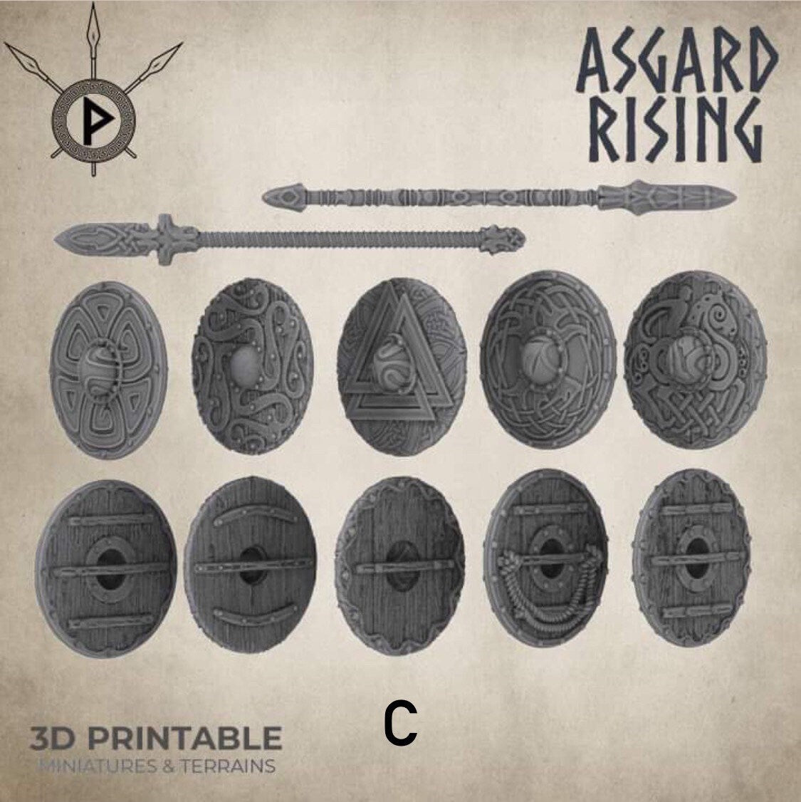 Asgard Rising Weapon Packs (kitbashing / conversion)