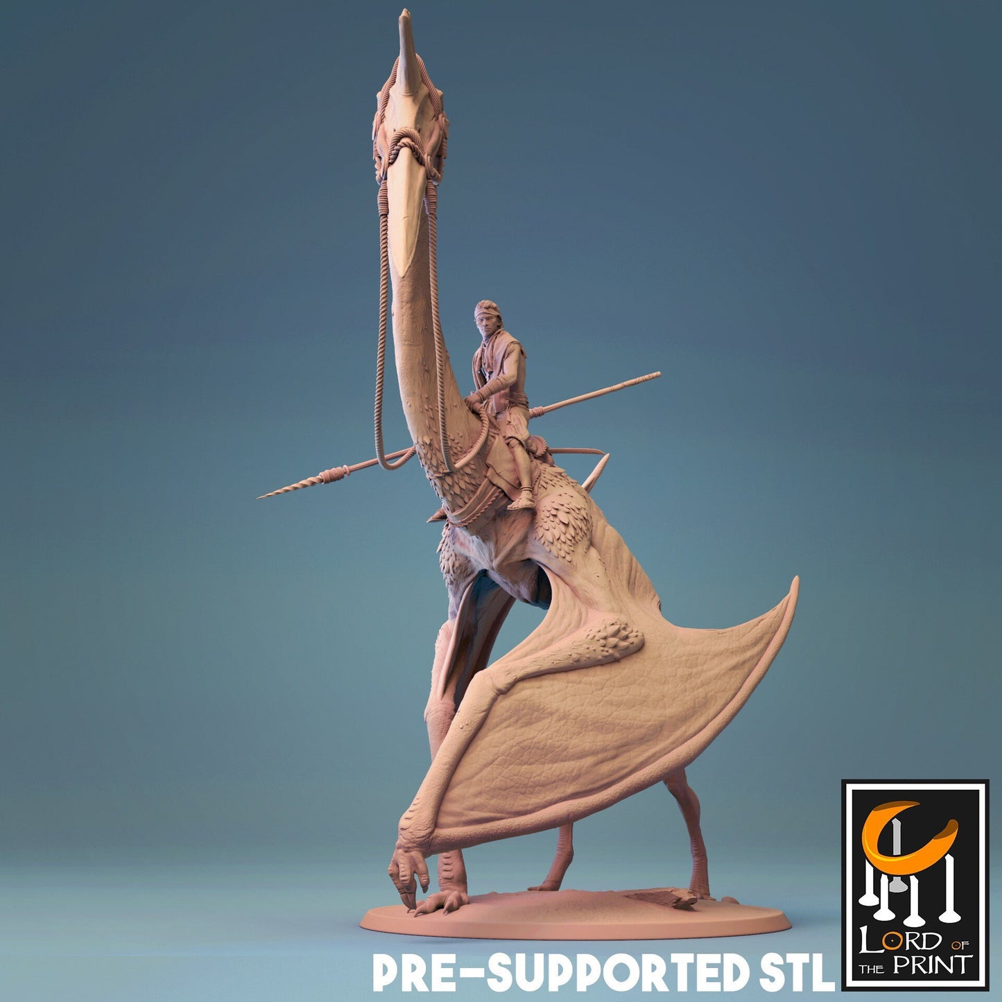 Quetzalcoatlus by Lord of the Print