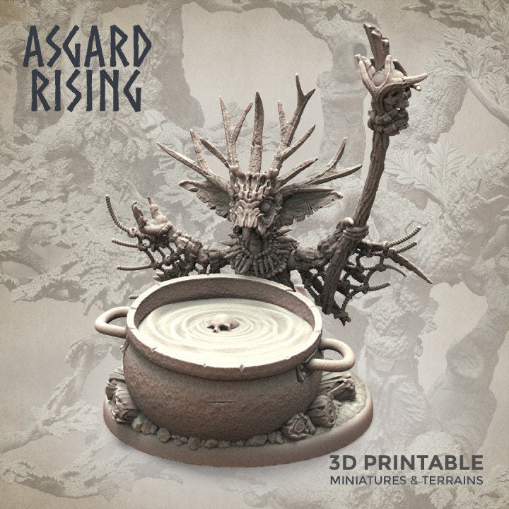 Goblin Shaman- By Asgard Rising Miniatures