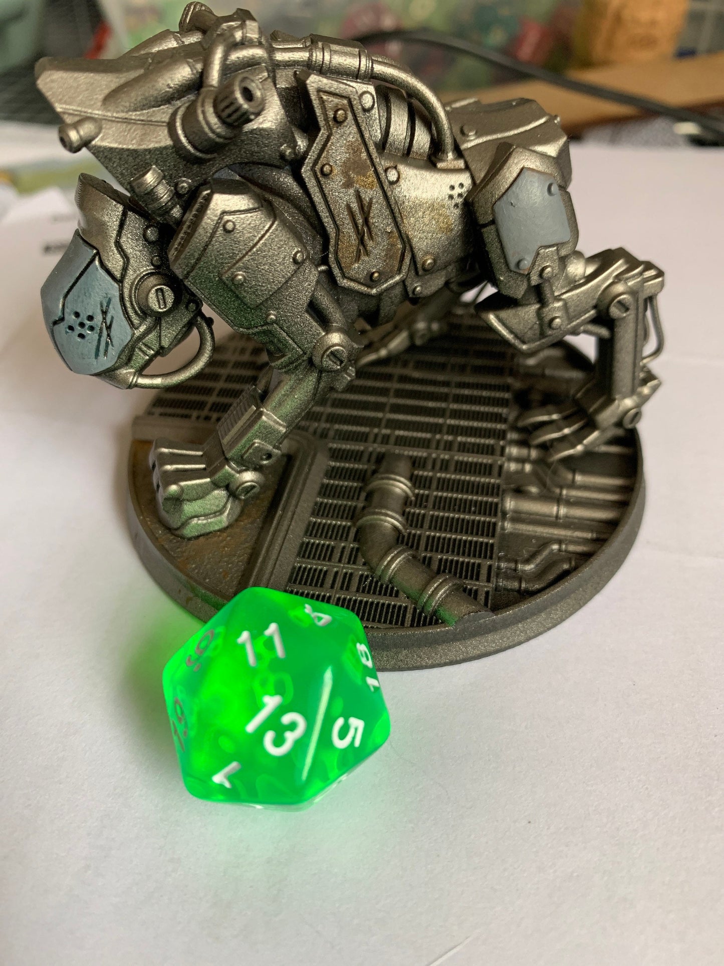 Dieselpunk Mechanised Attack Canine (M.A.C.) - by Print Minis