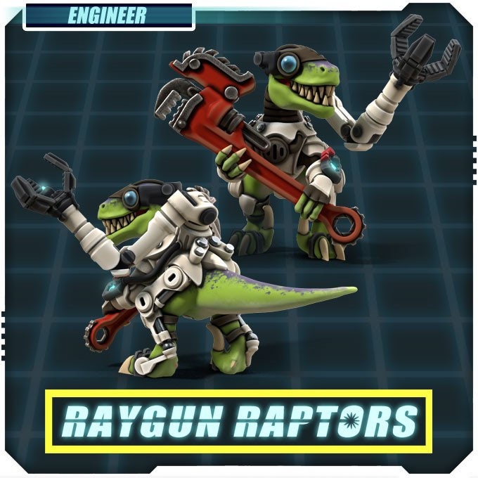 Raygun Raptors Engineer (by Treadhead Rad)