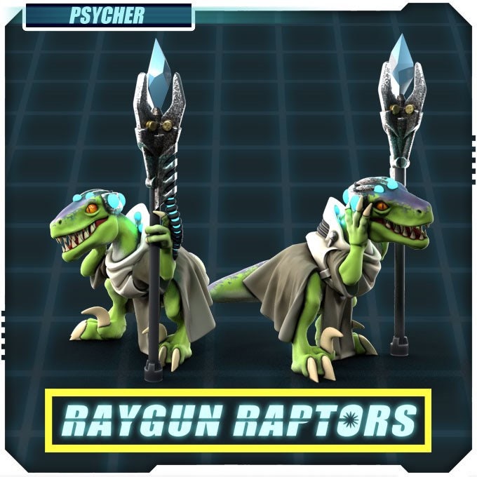 Raygun Raptors Psycher (by Treadhead Rad)