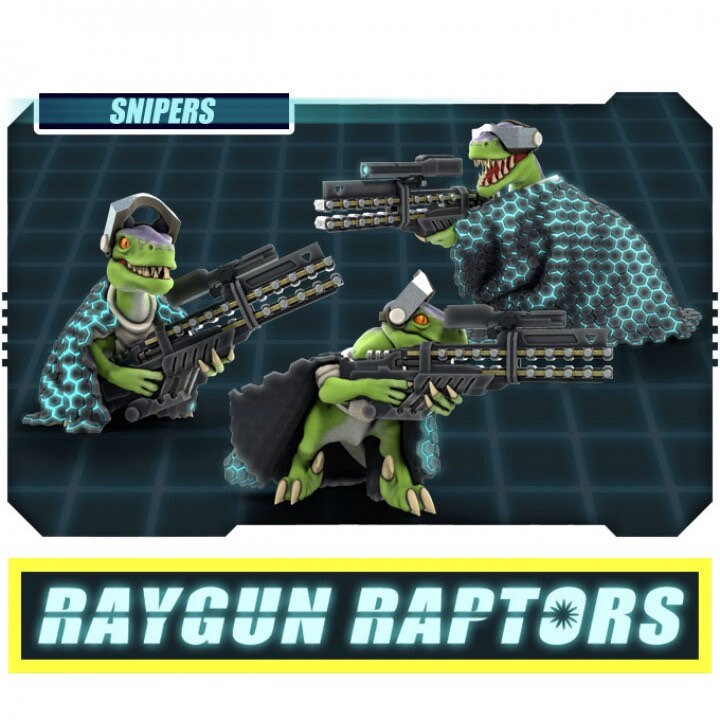 Raygun Raptors Sniper Team (by Treadhead Rad)