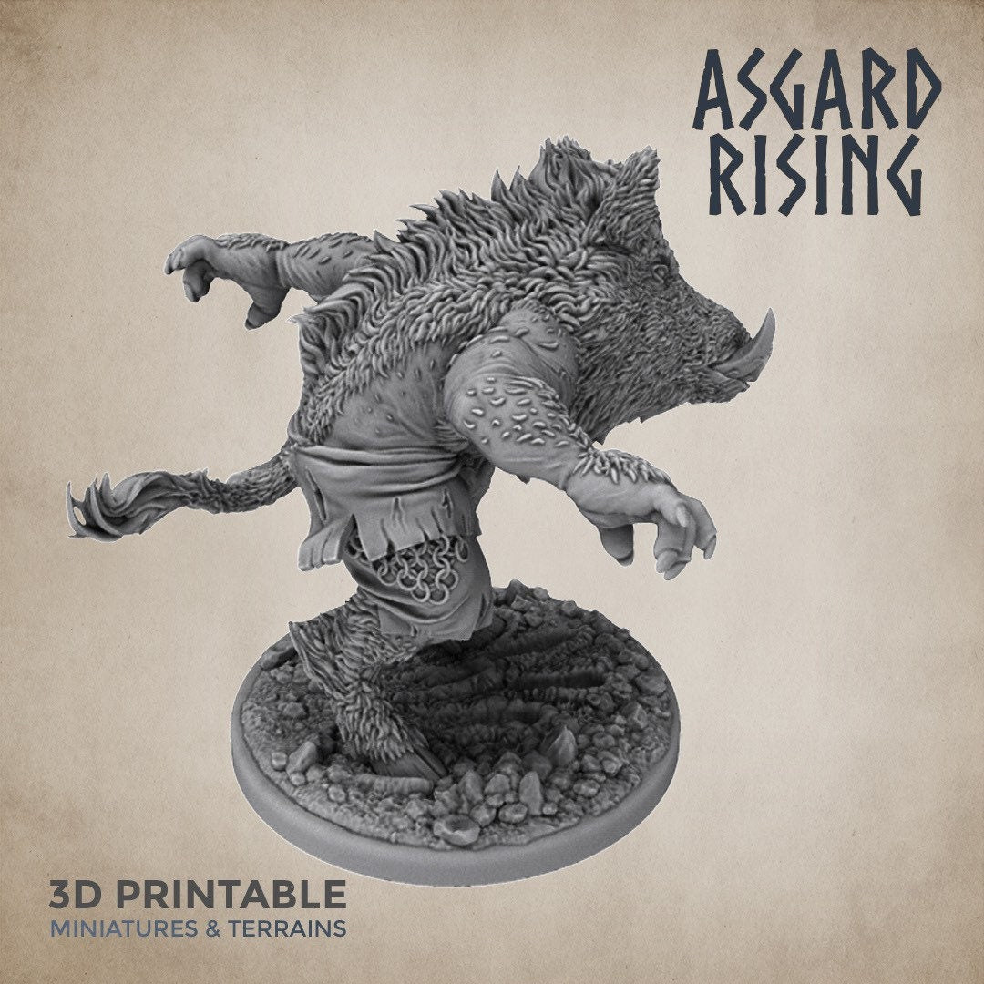 Shapeshifters / Werewolf / Werebear / Wereboar (by Asgard Rising)