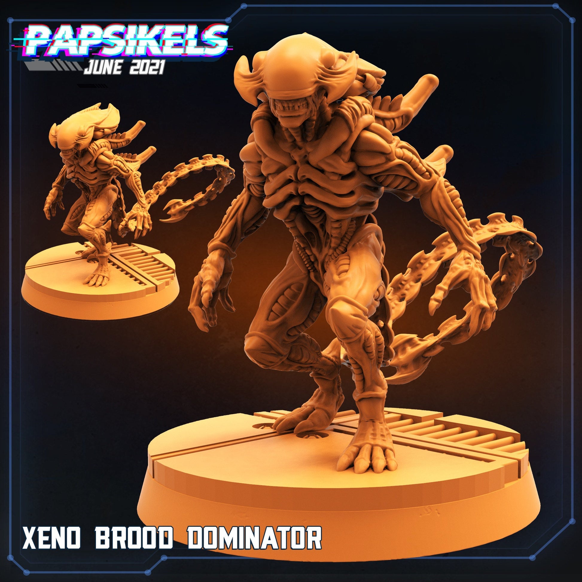 Xenomorph Warrior (sculpted by Papsikels)