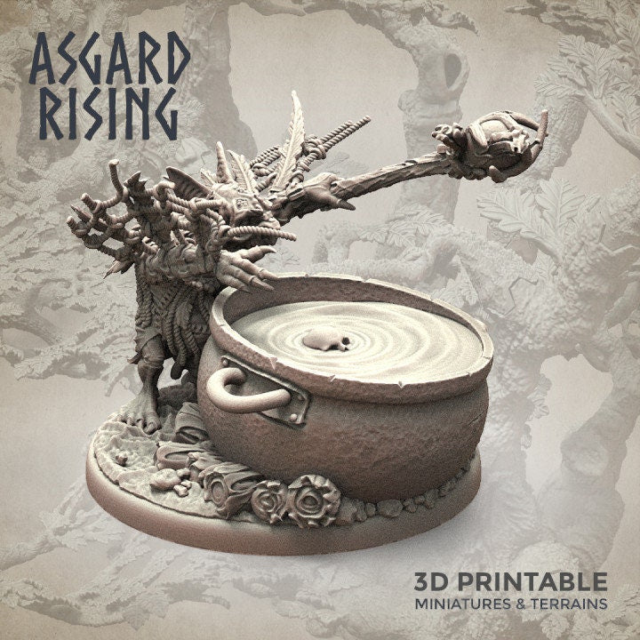 Goblin Shaman- By Asgard Rising Miniatures