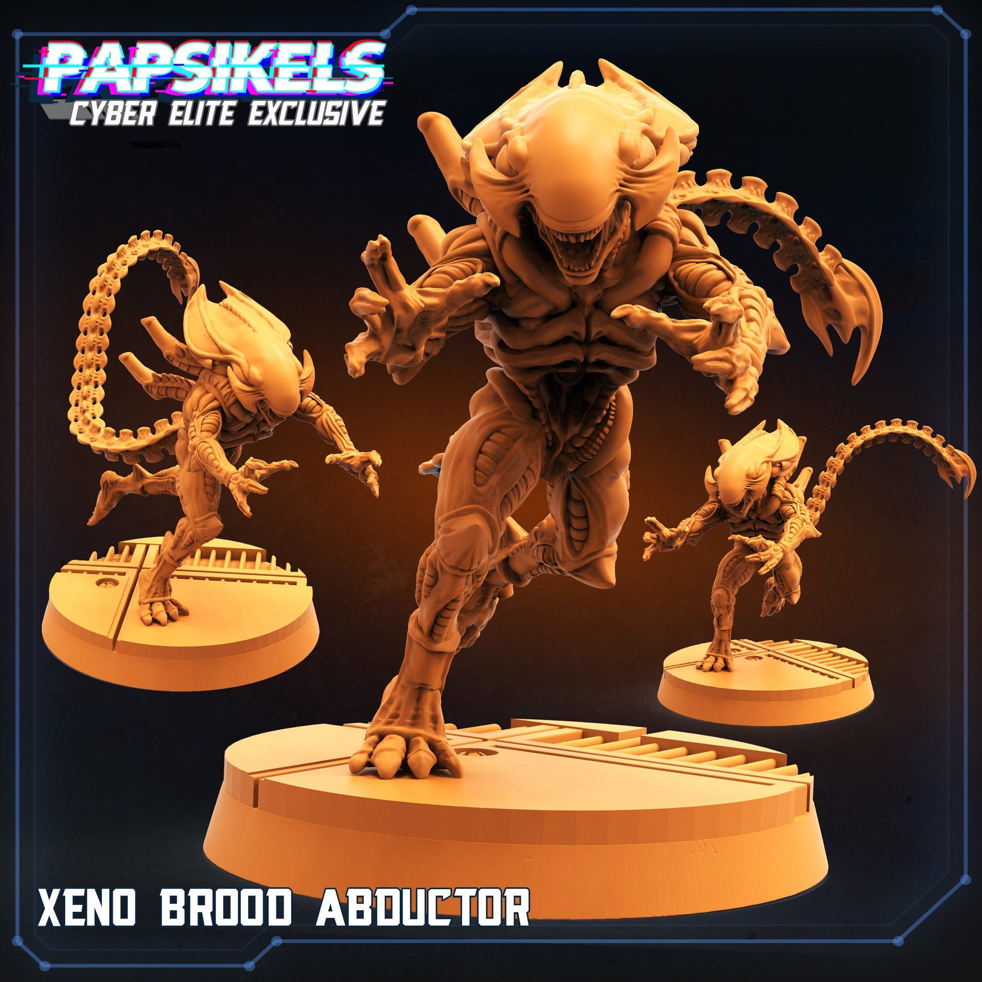 Xenomorph Warrior (sculpted by Papsikels)