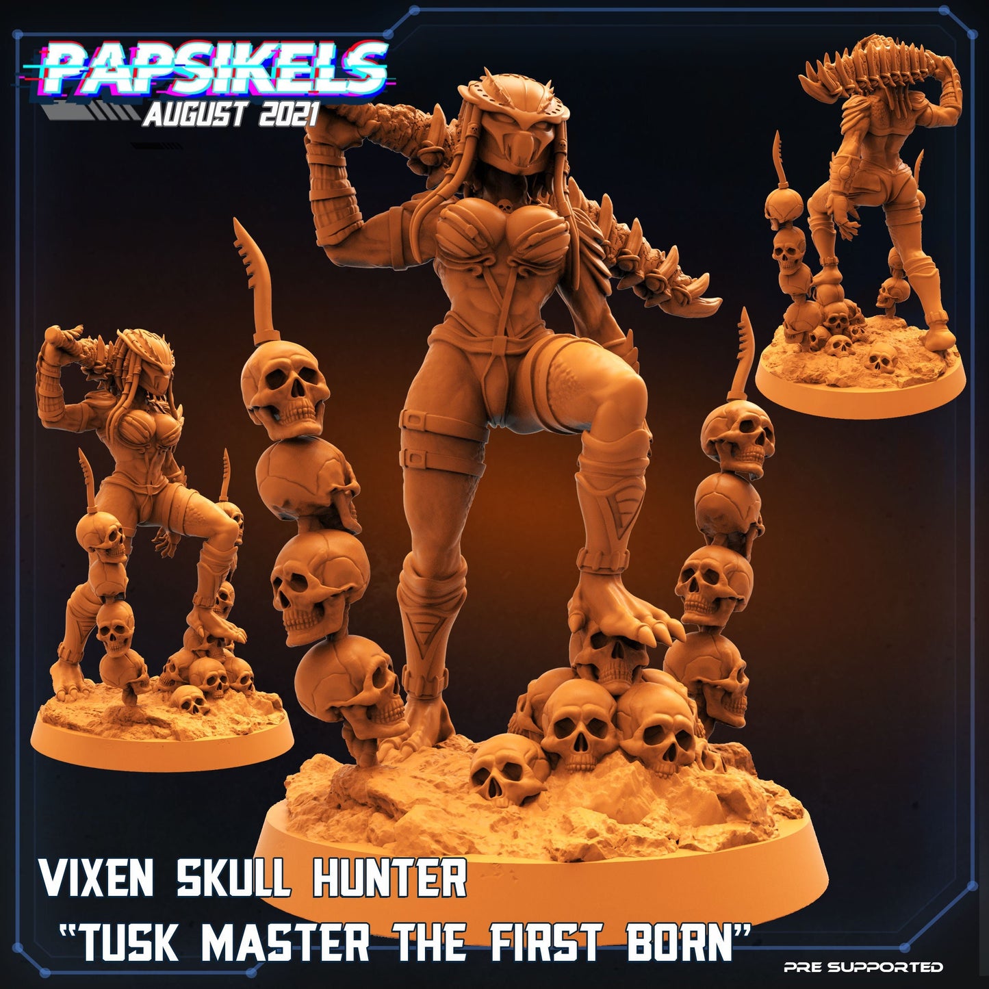 Predator Warrior (sculpted by Papsikels)