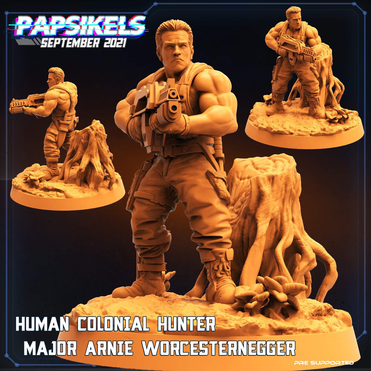 Arnie Worcesternegger (sculpted by Papsikels)