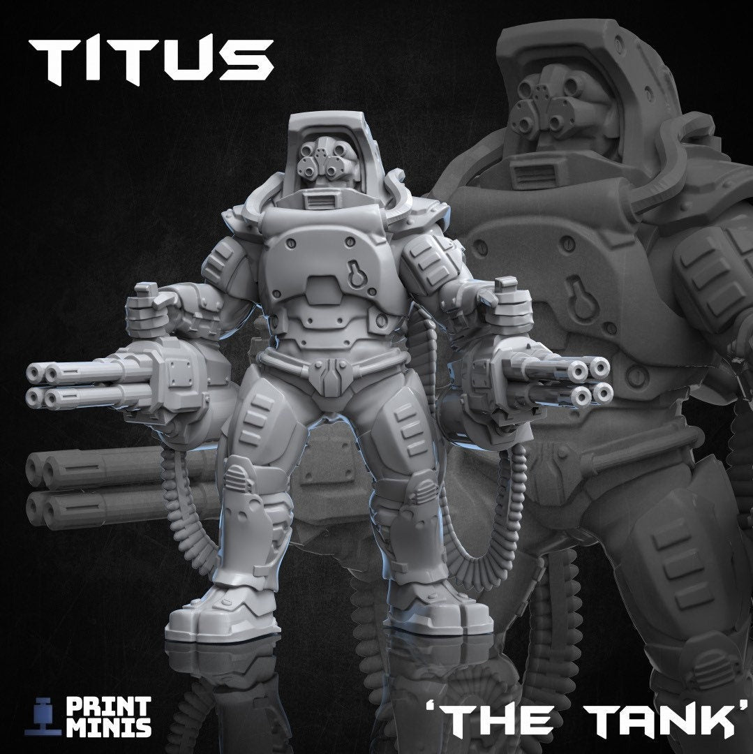 Titus “the Tank” (by Print Minis)