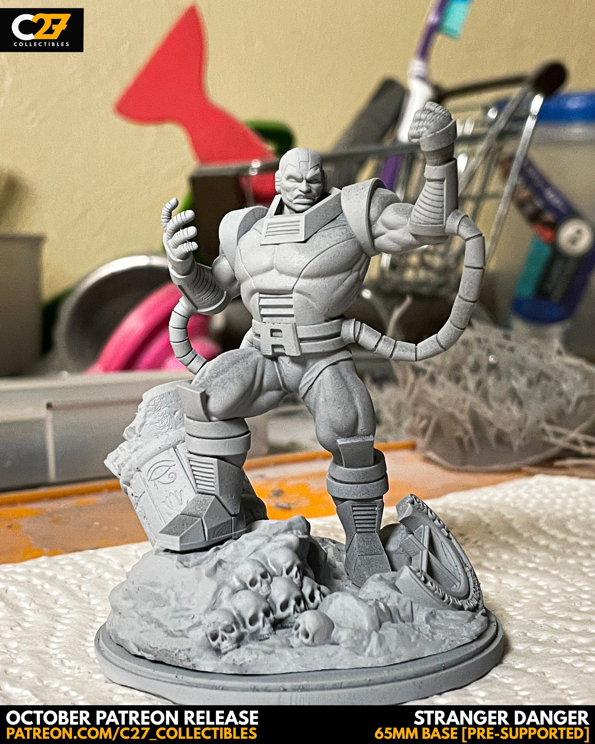 Apocalypse/ Stranger Danger 40mm miniature (sculpted by C27 collectibles) (Crisis Protocol Proxy/Alternative)