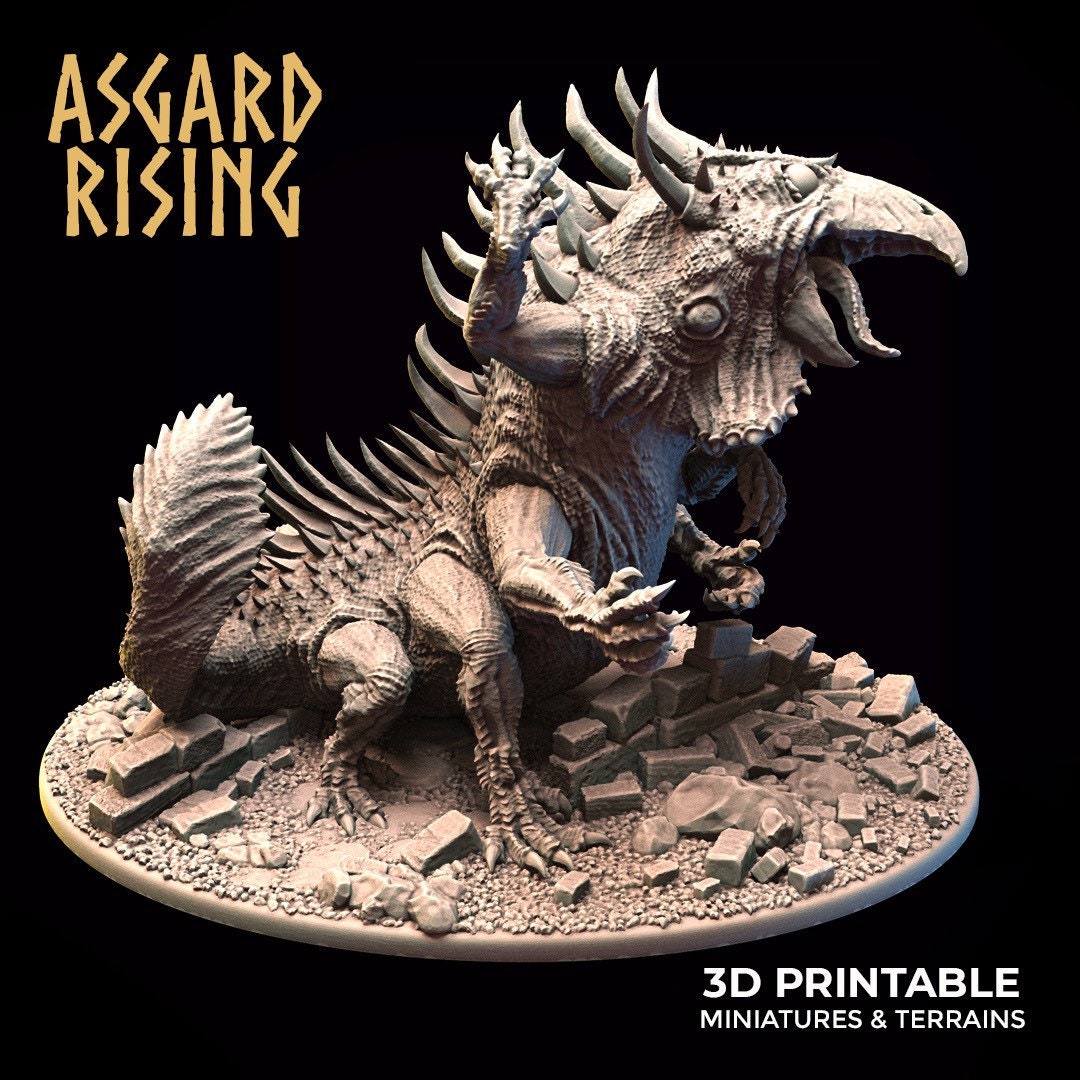 Basilisk - King of the Serpents (sculpted by Asgard Rising)