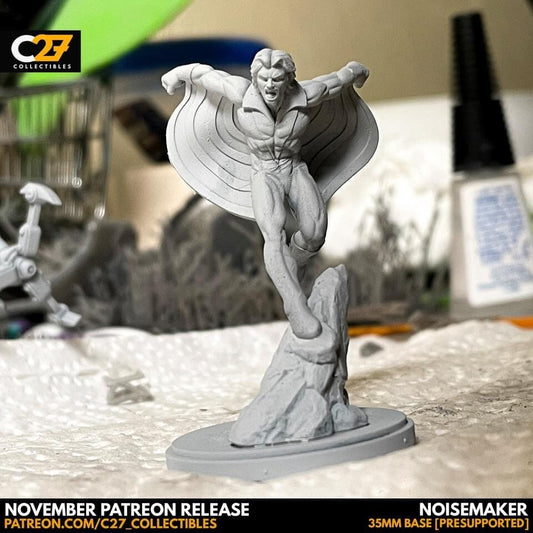 Banshee / Noisemaker 40mm miniature (sculpted by C27 collectibles) (Crisis Protocol Proxy/Alternative)