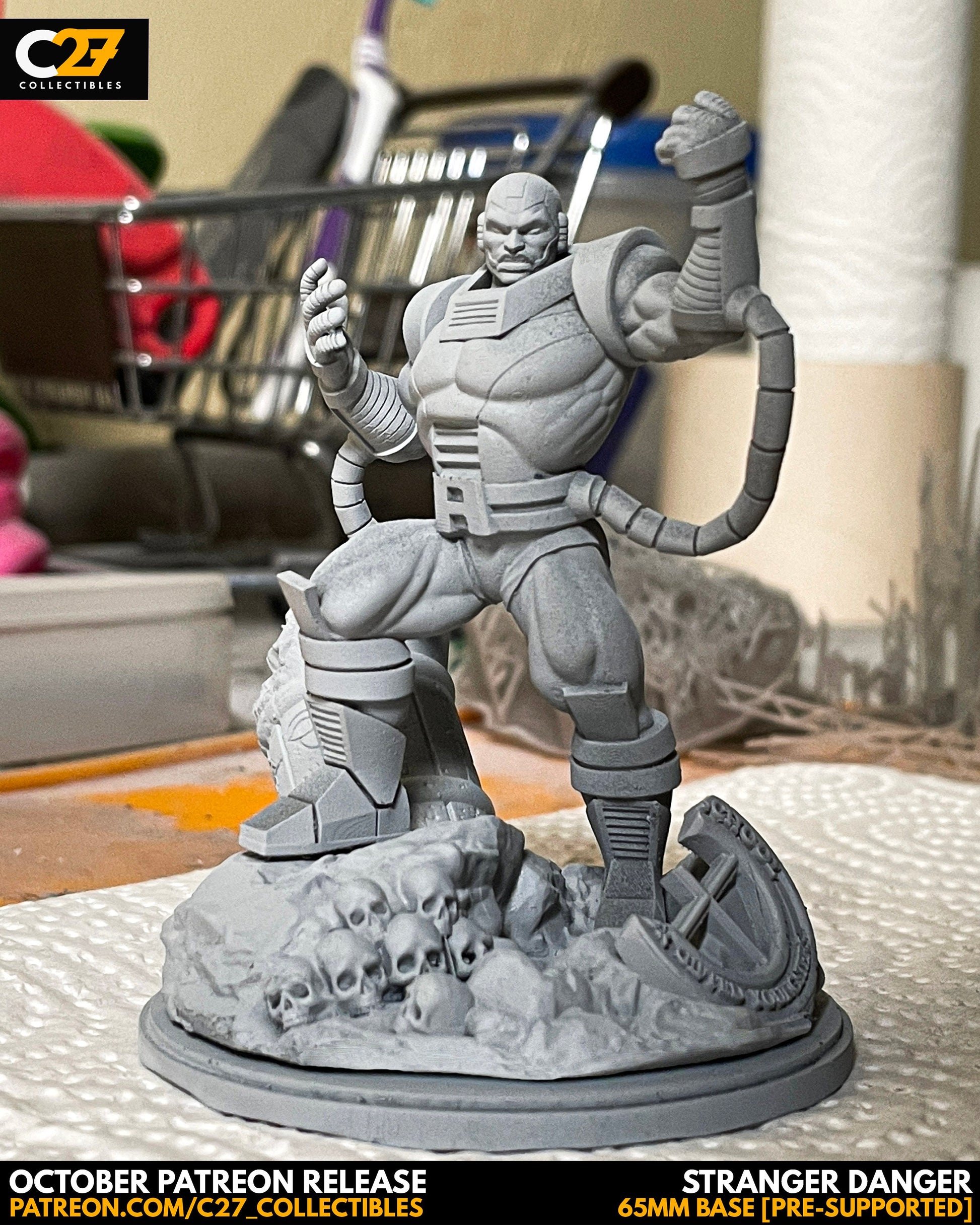 Apocalypse/ Stranger Danger 40mm miniature (sculpted by C27 collectibles) (Crisis Protocol Proxy/Alternative)