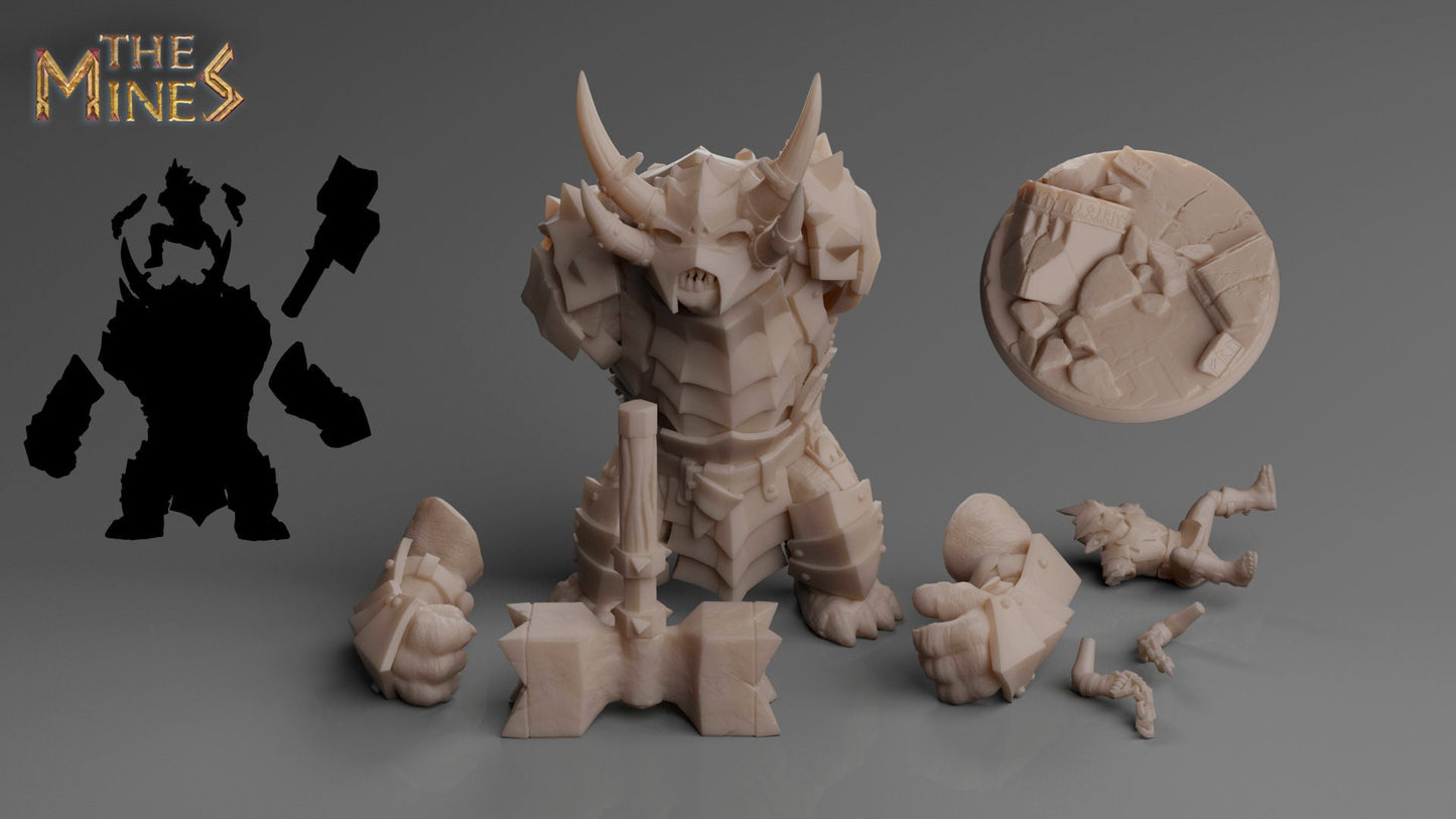 Ogre Warmonger (The Mines - Flames of War Kickstarter)