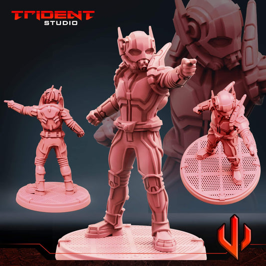 Hank Pym / Antman / Yellowjacket (Fan art sculpted by Trident Studio) (Crisis Protocol Proxy/Alternative)