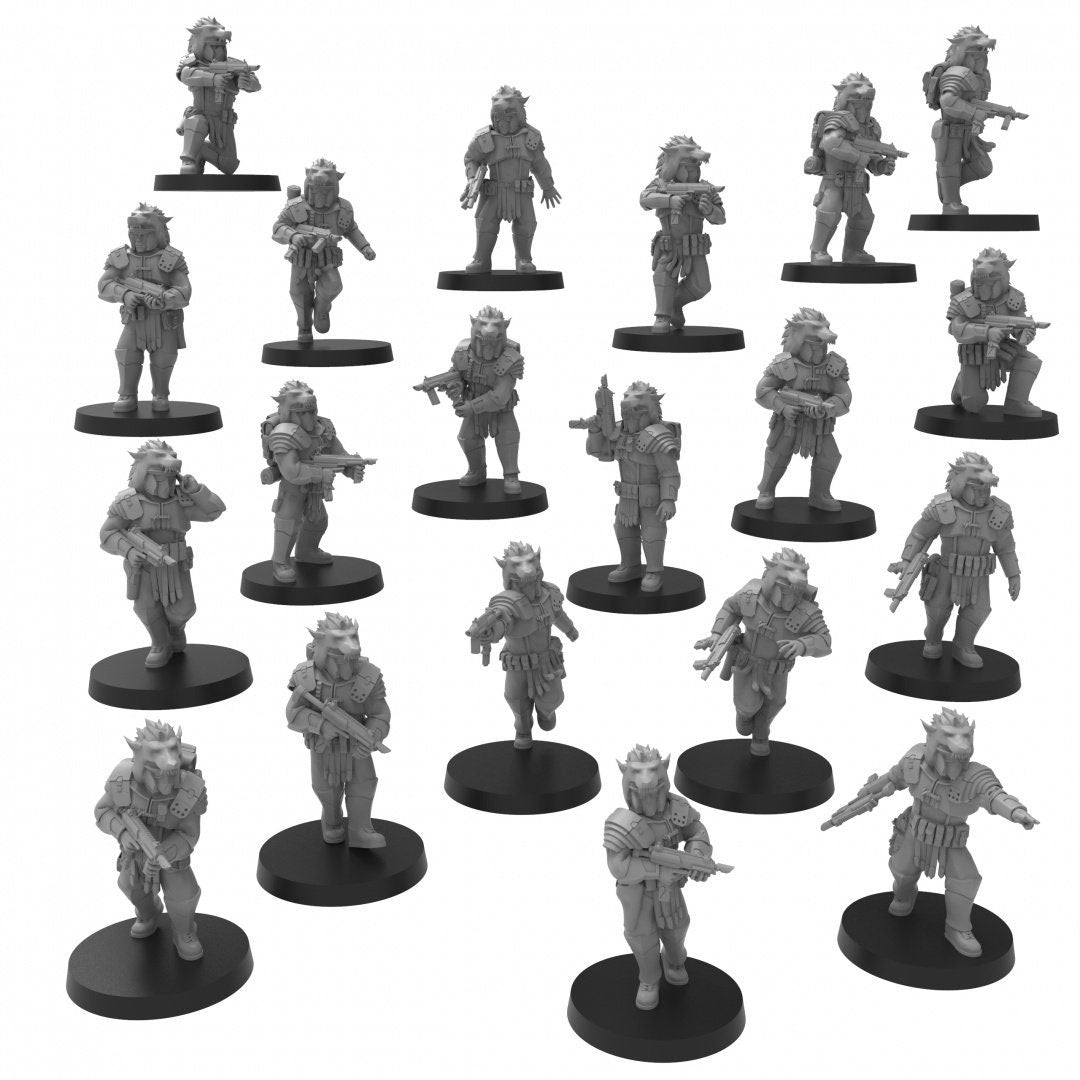 Roman Velite Conscript Troops (20) (sculpted by That Evil One)
