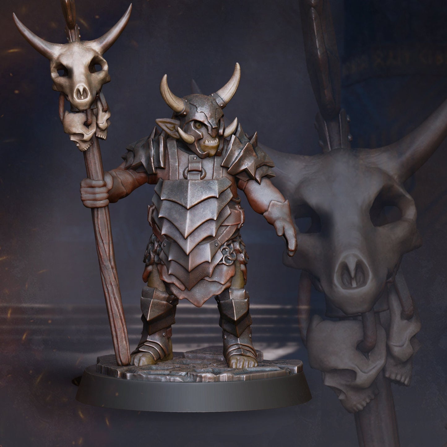 Goblin Shaman (The Mines - Flames of War Kickstarter)