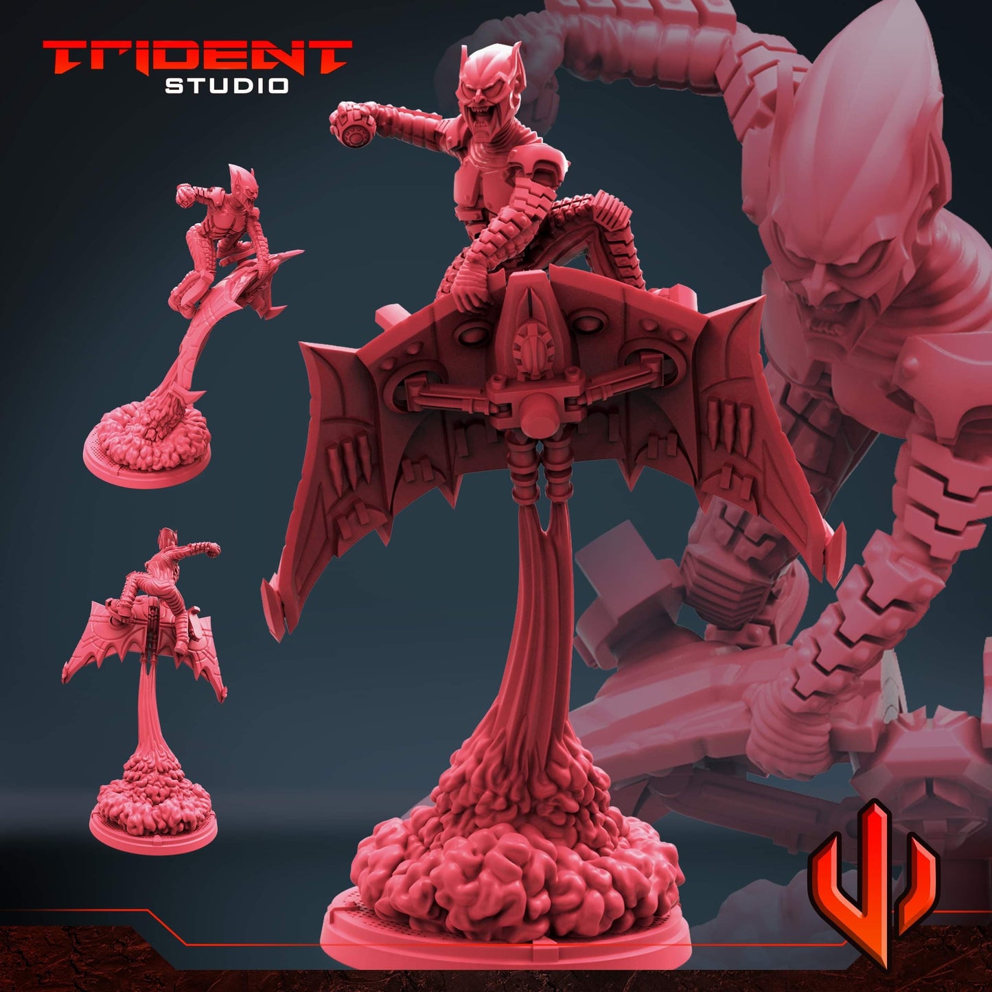 Green Goblin (Fan art sculpted by Trident Studio) (Crisis Protocol Proxy/Alternative)
