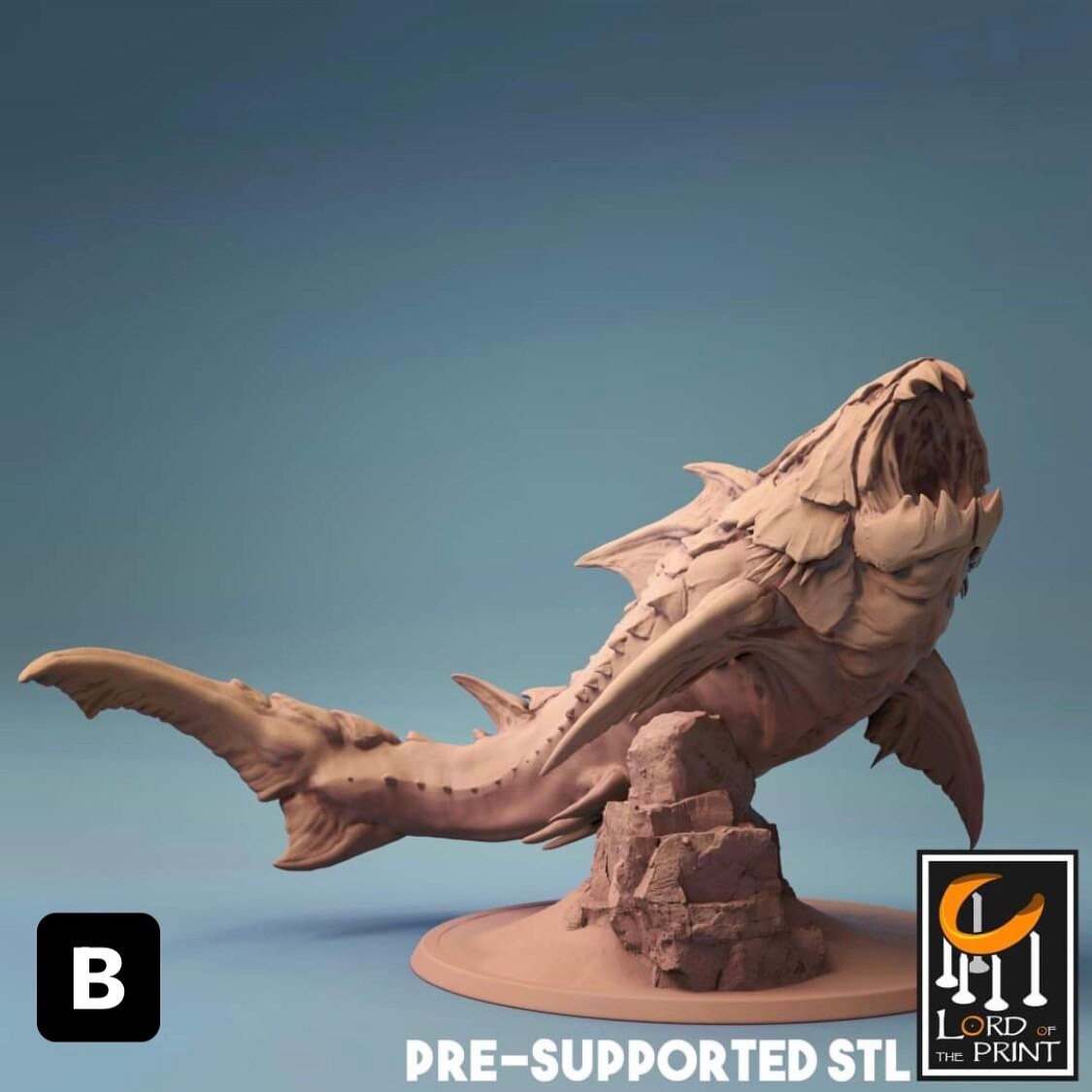 Dunkleosaurus by Lord of the Print