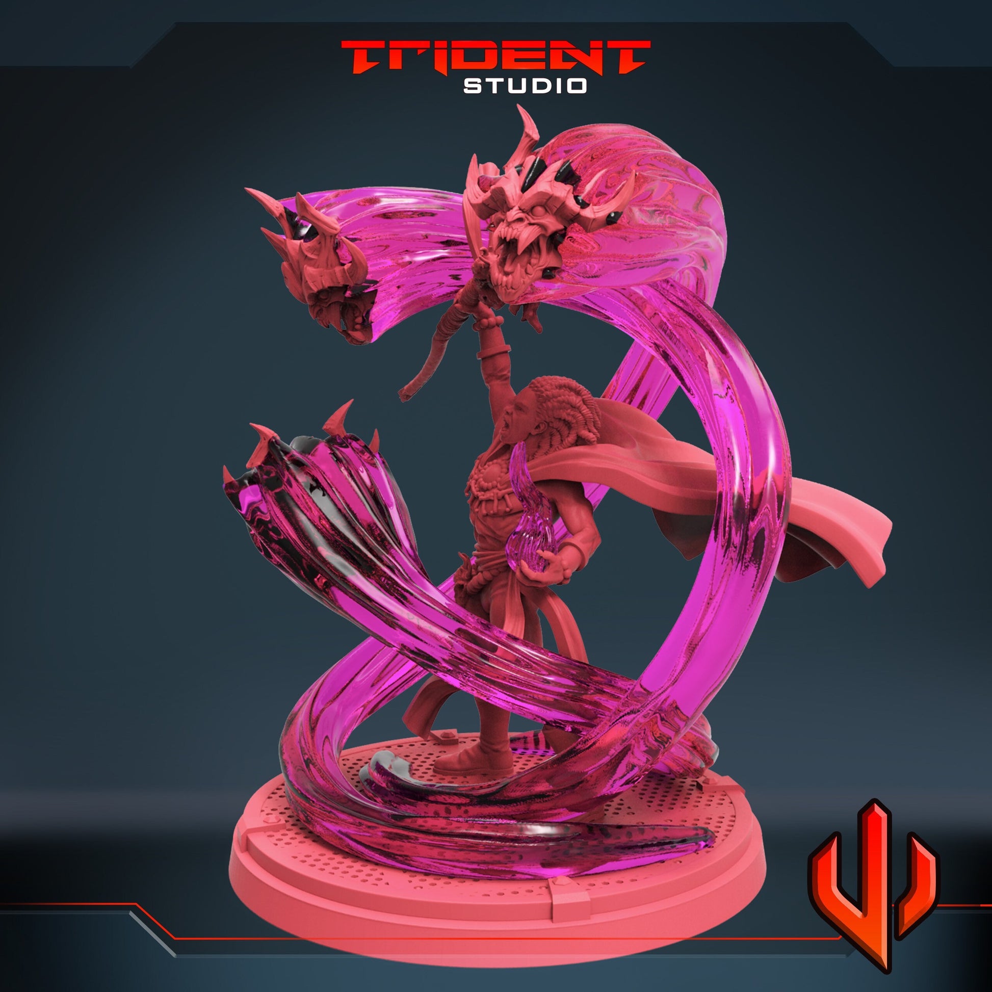 Doctor Voodoo - Pose B (Fan art sculpted by Trident Studio) (Crisis Protocol Proxy/Alternative)