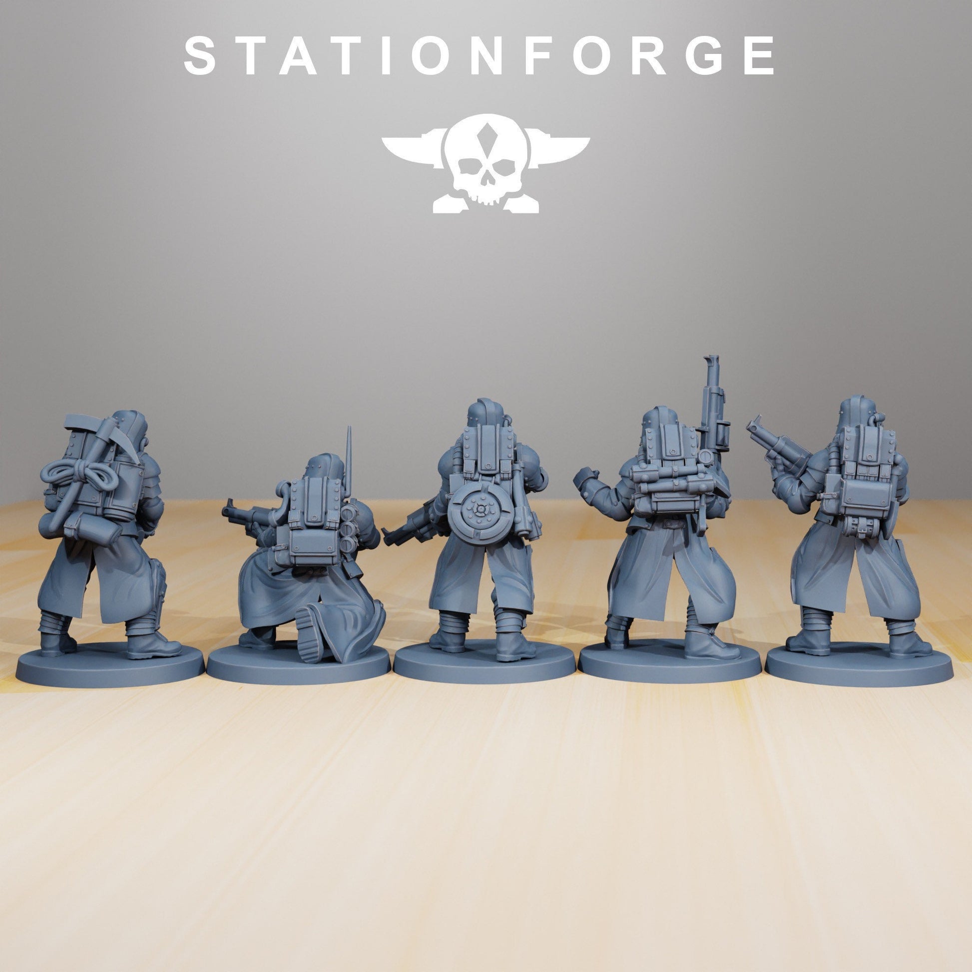 Grim Guard Tinkers (5) (sculpted by Stationforge)