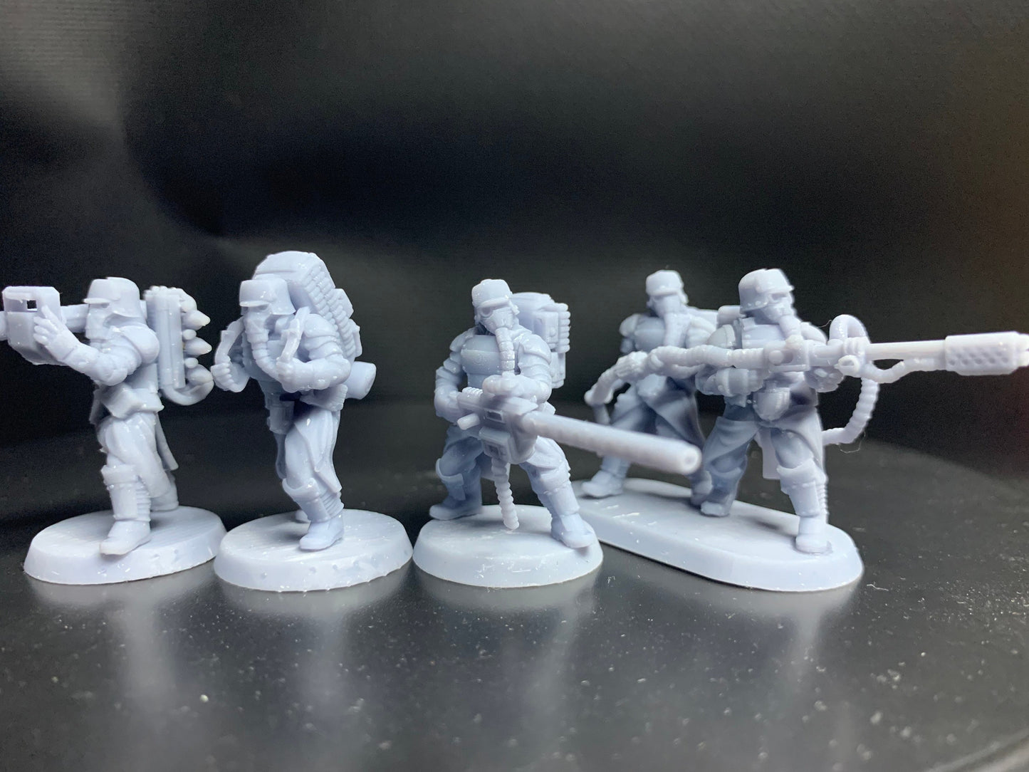 Grim Guard Armoured Squad (5) (sculpted by Stationforge)
