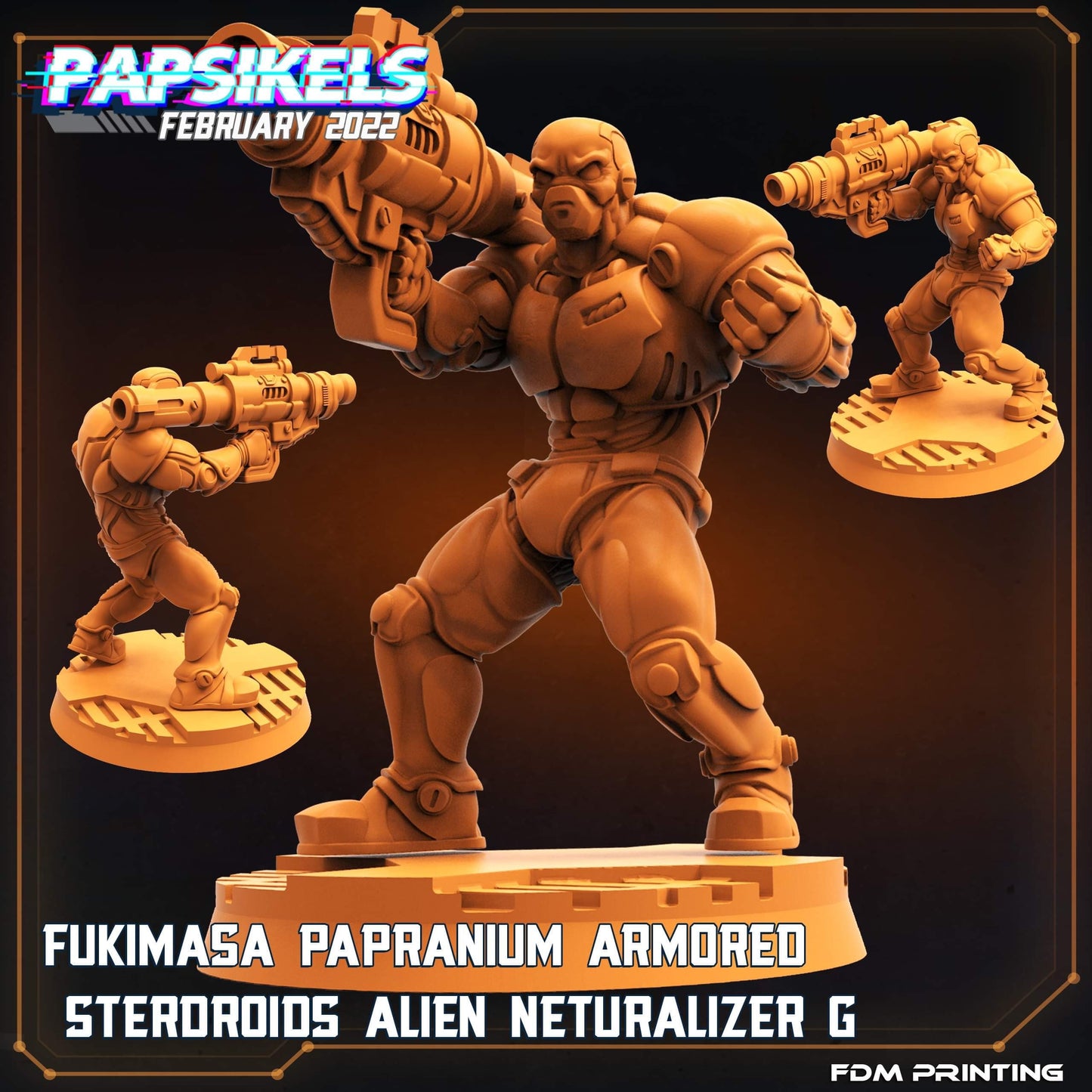 Fukimasa Papranium Armoured Sterdroids Alien Neutralizer