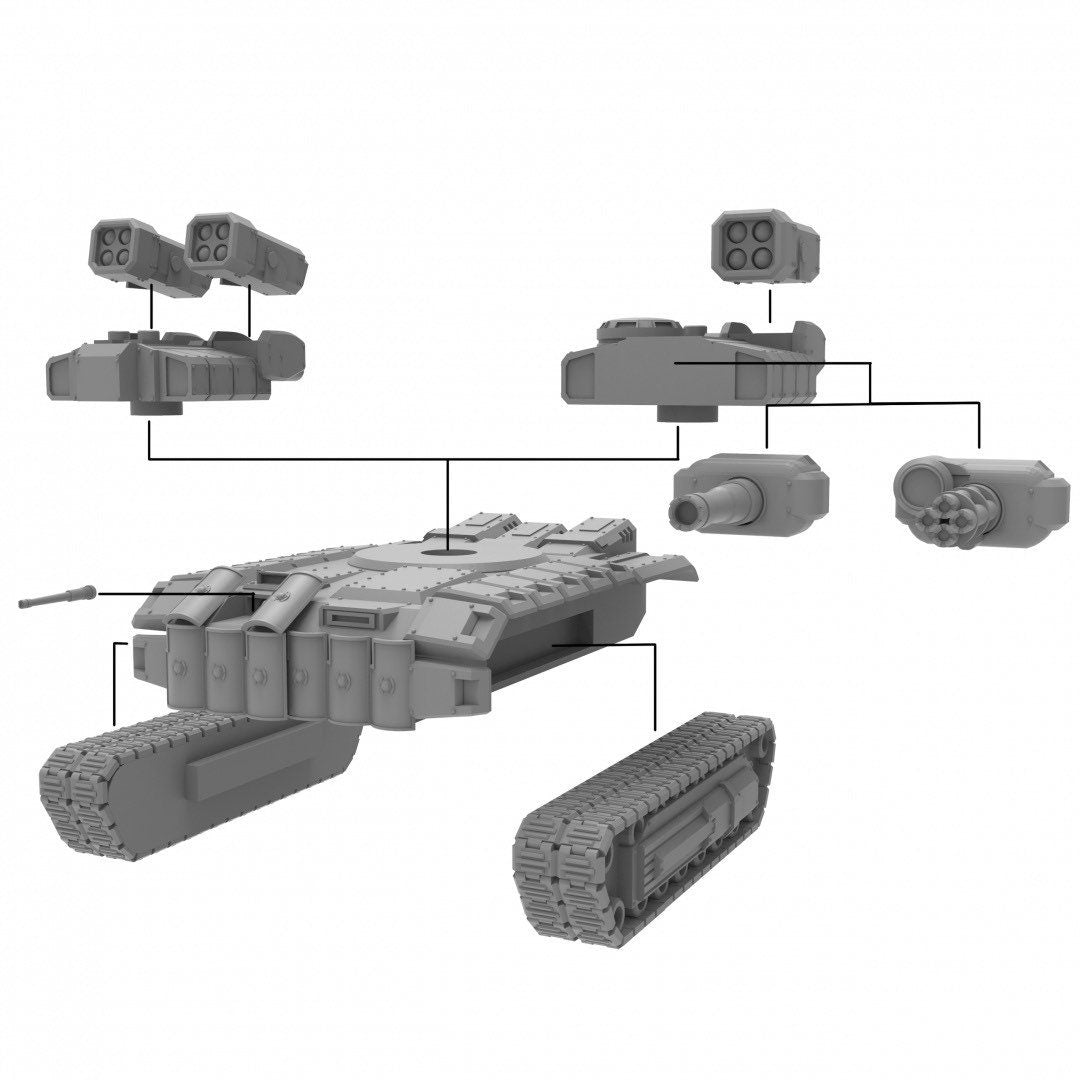 Roman Brutus Siege Tank (sculpted by That Evil One)