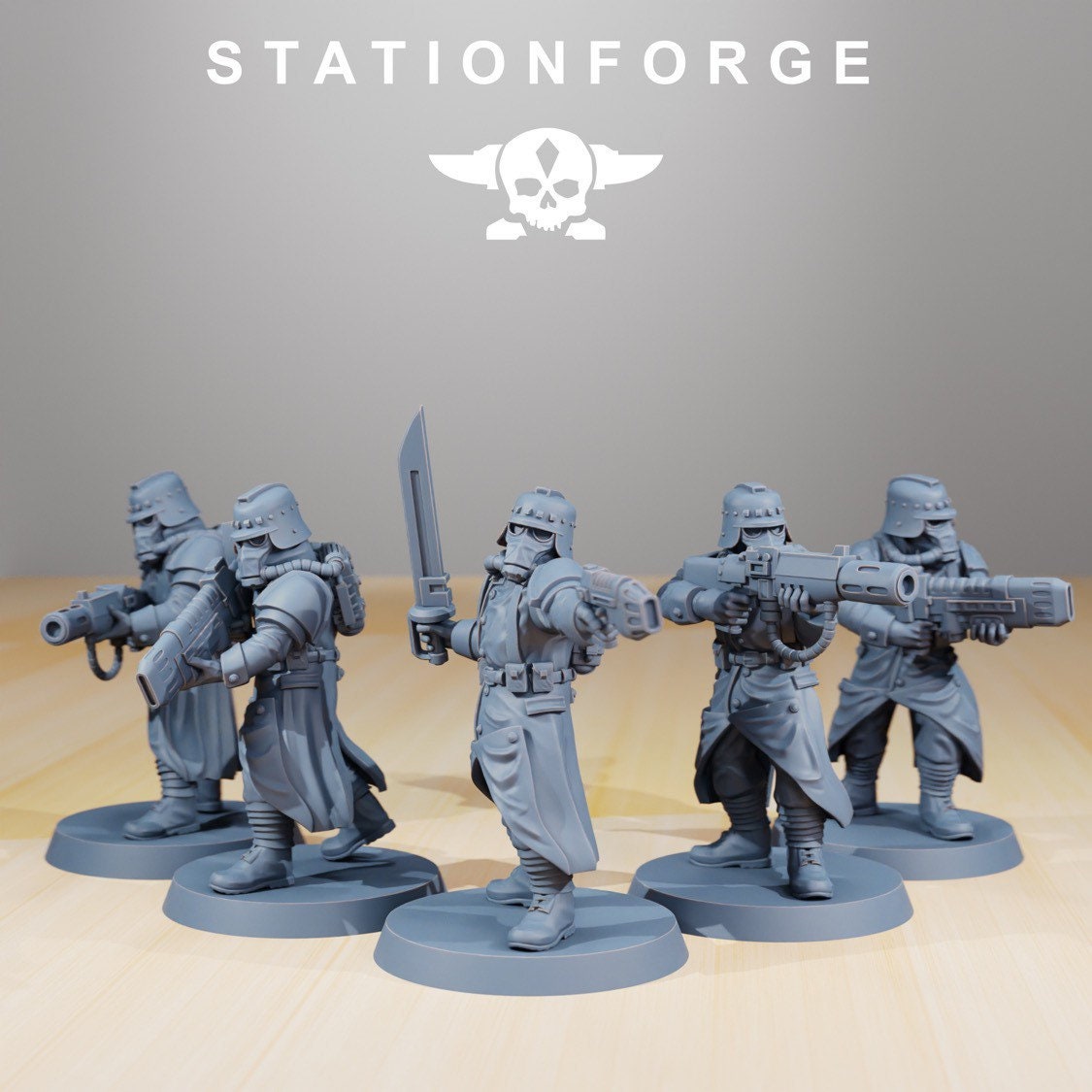 Grim Guard Evaporators (5) (sculpted by Stationforge)