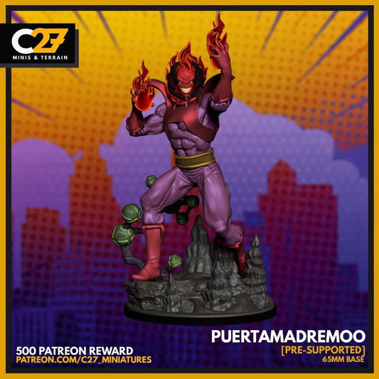Dormammu / Puertamadremoo 40mm miniature (sculpted by C27 collectibles) (Crisis Protocol Proxy/Alternative)