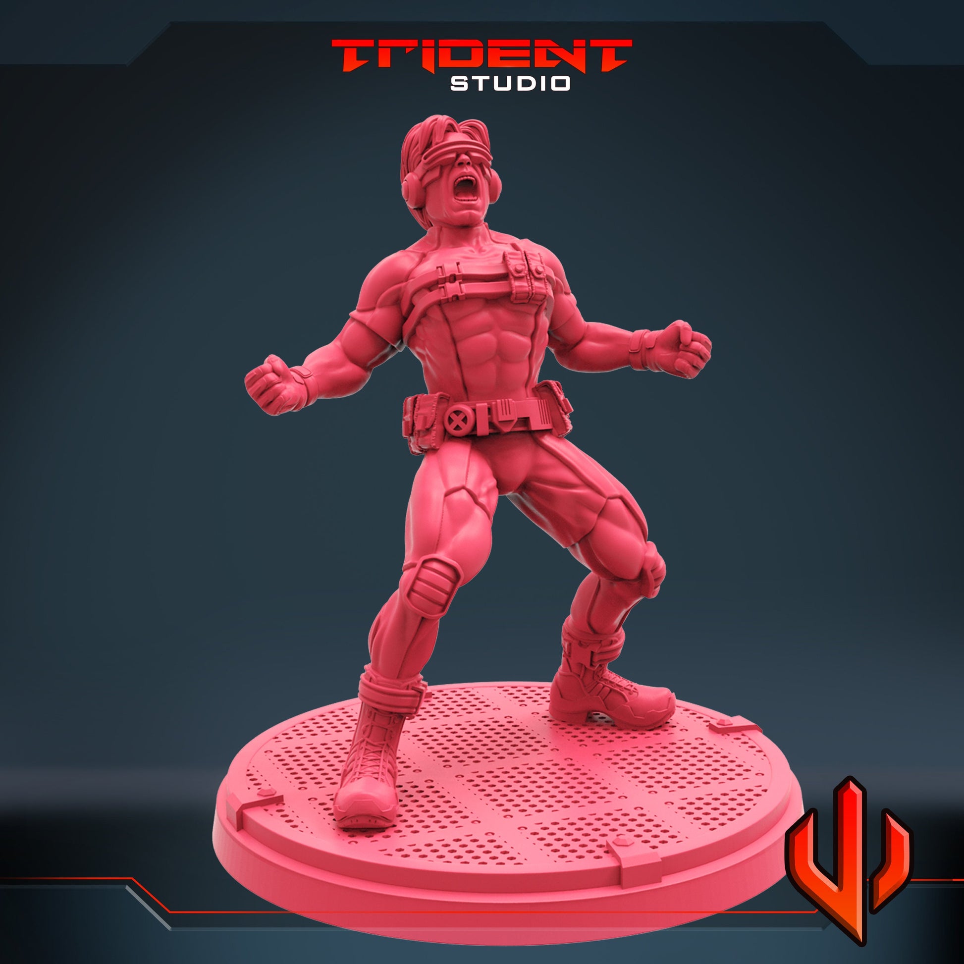 Cyclops A (Fan art sculpted by Trident Studio) (Crisis Protocol Proxy/Alternative)