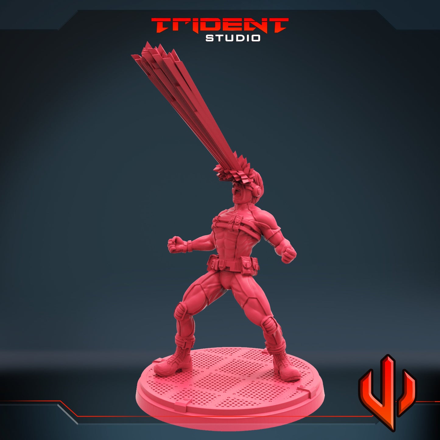 Cyclops A (Fan art sculpted by Trident Studio) (Crisis Protocol Proxy/Alternative)