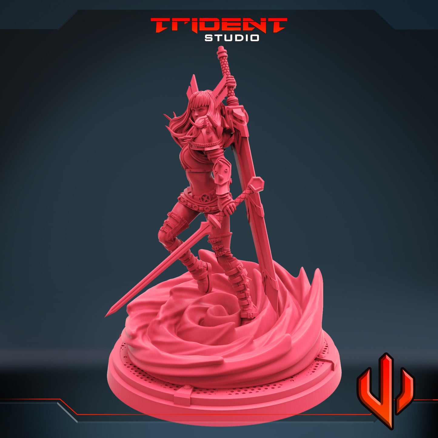 Magik (Fan art sculpted by Trident Studio) (Crisis Protocol Proxy/Alternative)