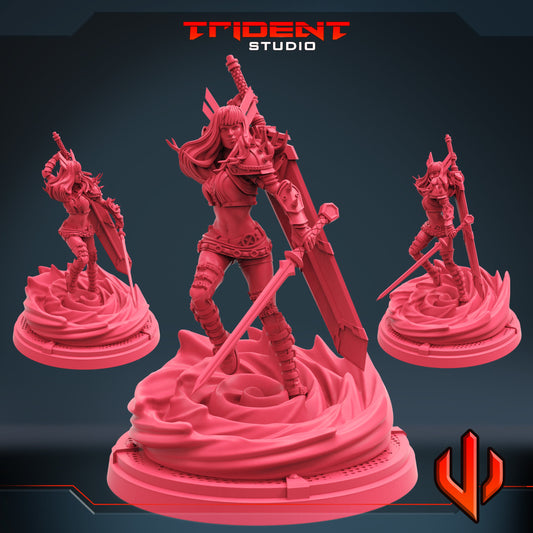 Magik (Fan art sculpted by Trident Studio) (Crisis Protocol Proxy/Alternative)