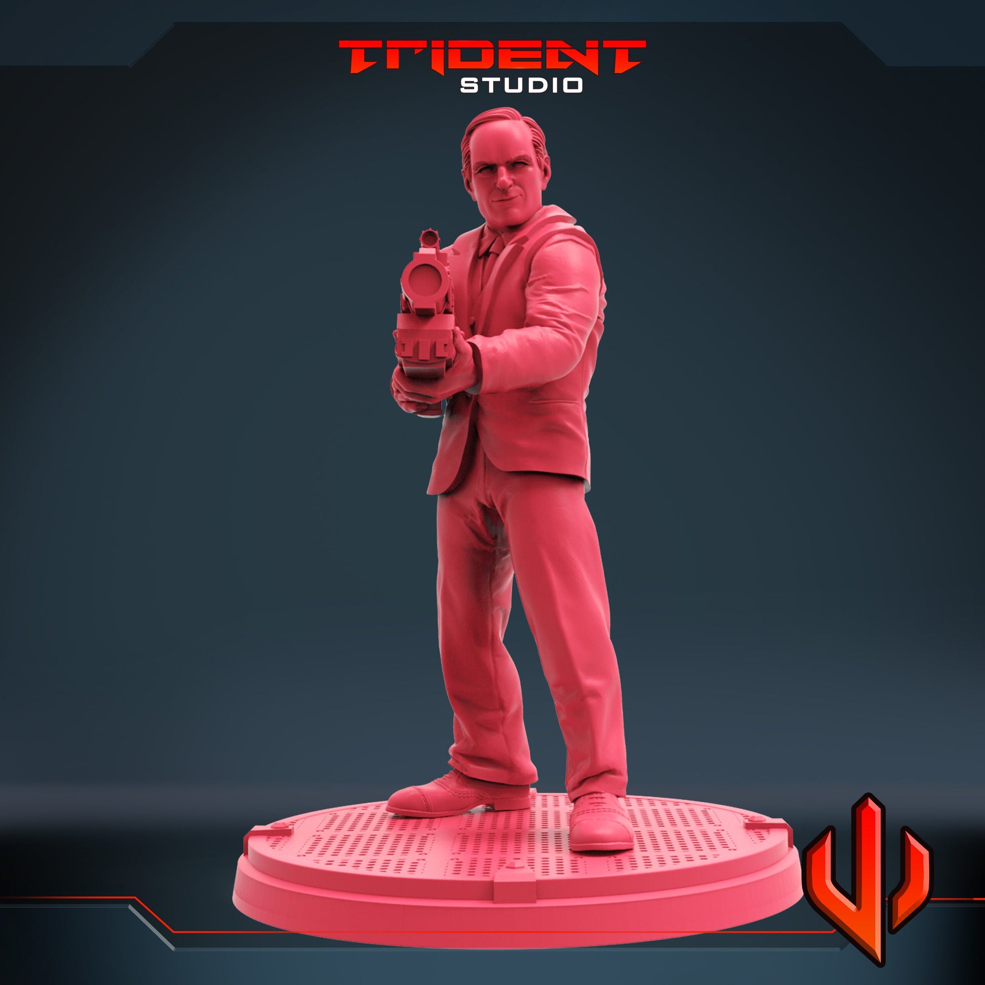 Agent Coulson B (Fan art sculpted by Trident Studio) (Crisis Protocol Proxy/Alternative)