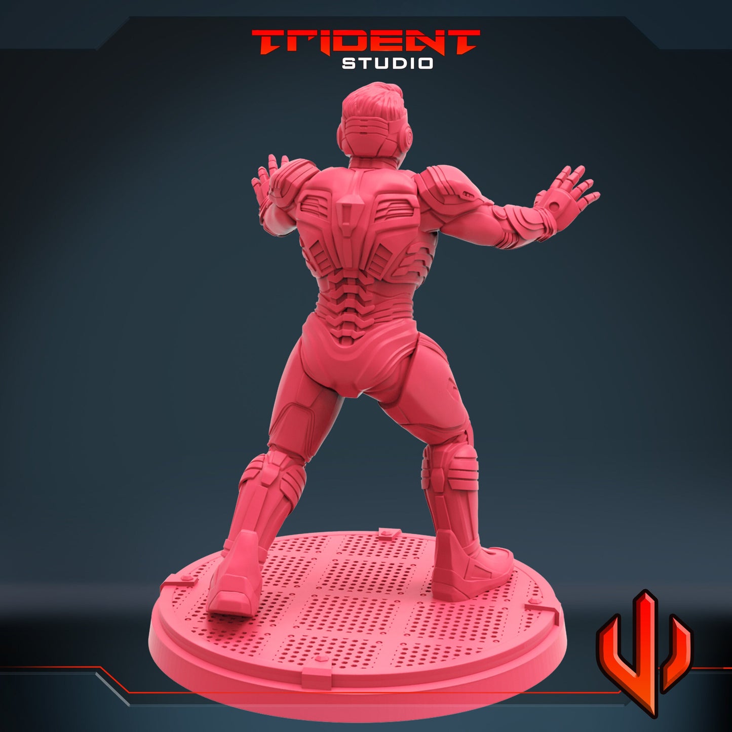 Superior Iron Man A (Fan art sculpted by Trident Studio) (Crisis Protocol Proxy/Alternative)