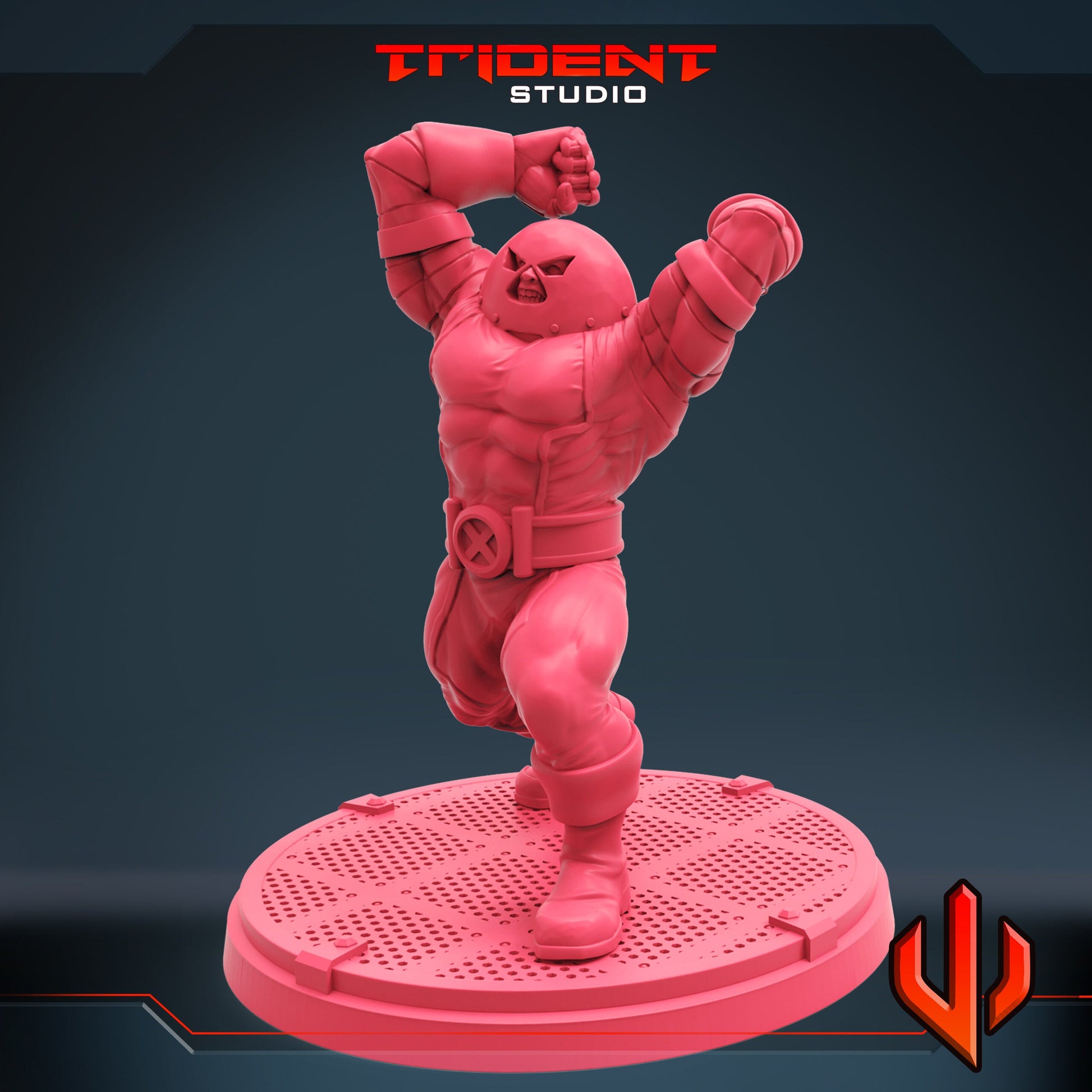 Unstoppable Colossus / Juggernaut (Fan art sculpted by Trident Studio) (Crisis Protocol Proxy/Alternative)