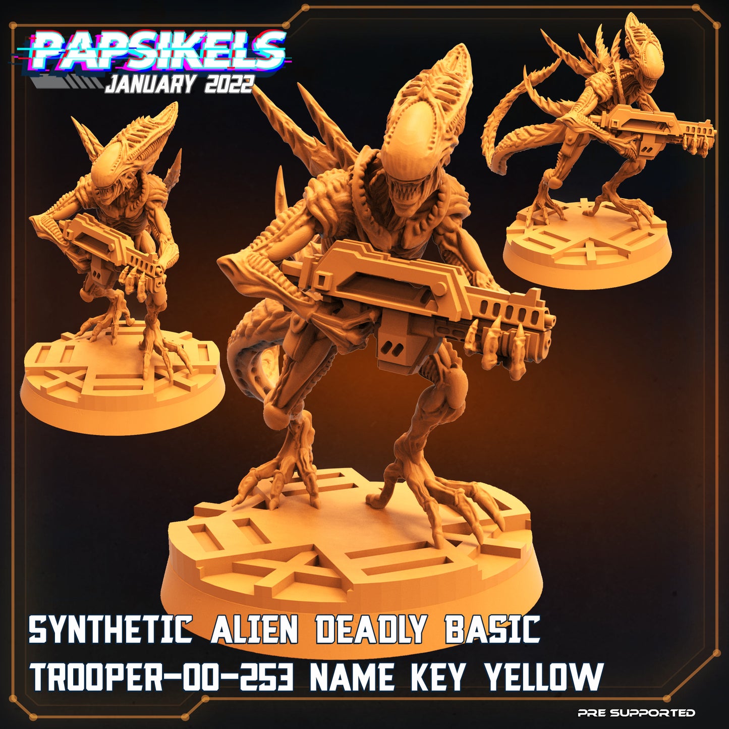 Synthetic Alien / Xenomorph Squad (sculpted by Papsikels)