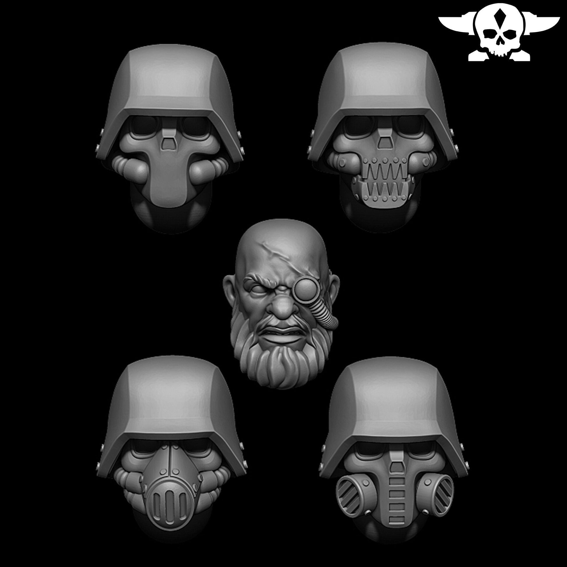 National Guard - Infantry (5) (sculpted by Stationforge)