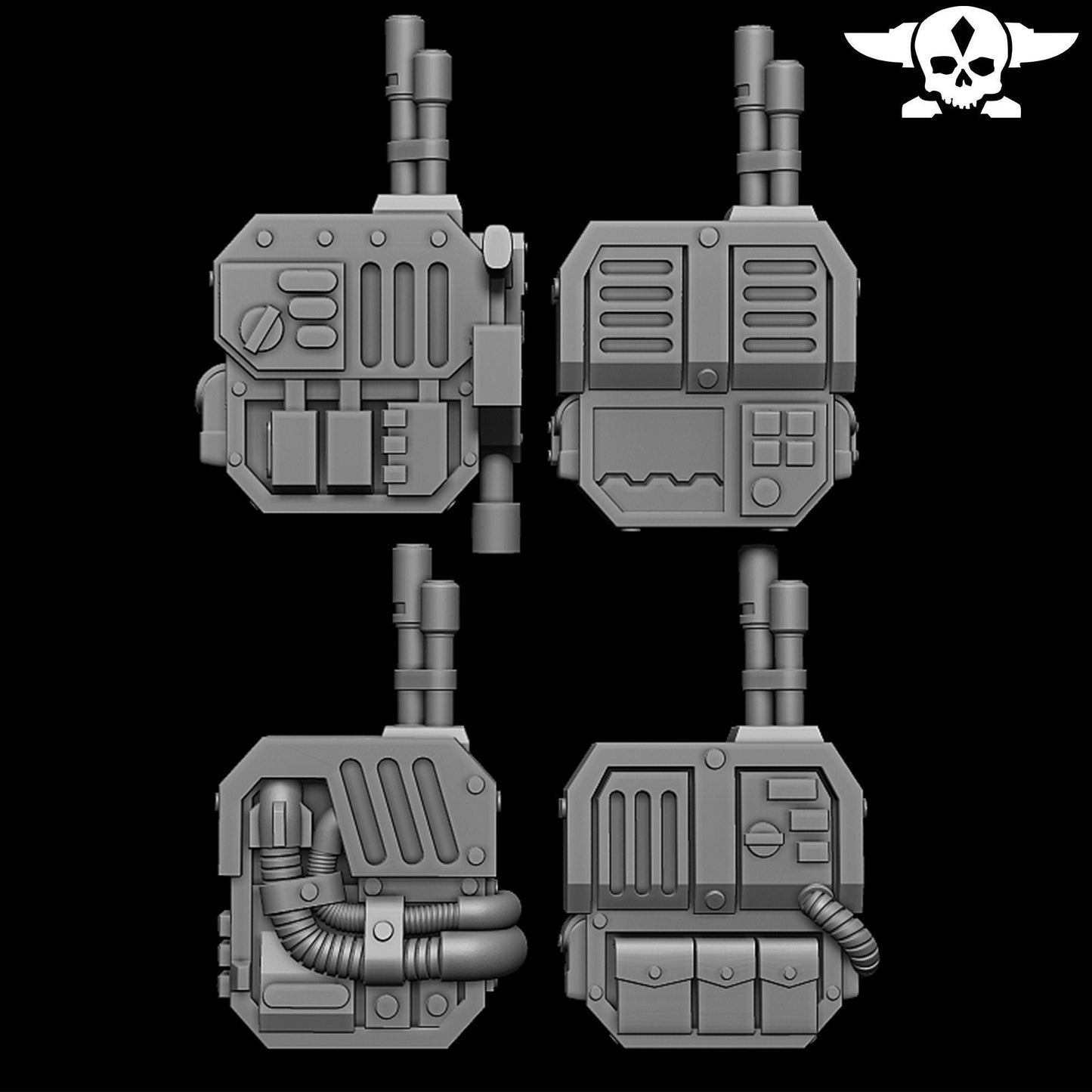 National Guard - Infantry (5) (sculpted by Stationforge)