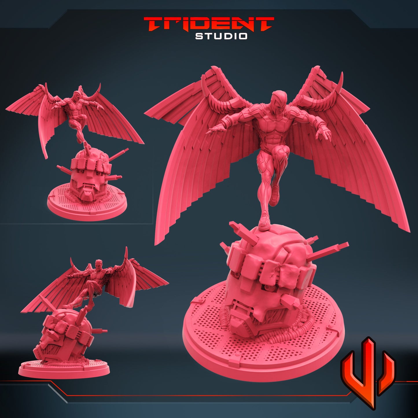 Arch Angel (Fan art sculpted by Trident Studio) (Crisis Protocol Proxy/Alternative)
