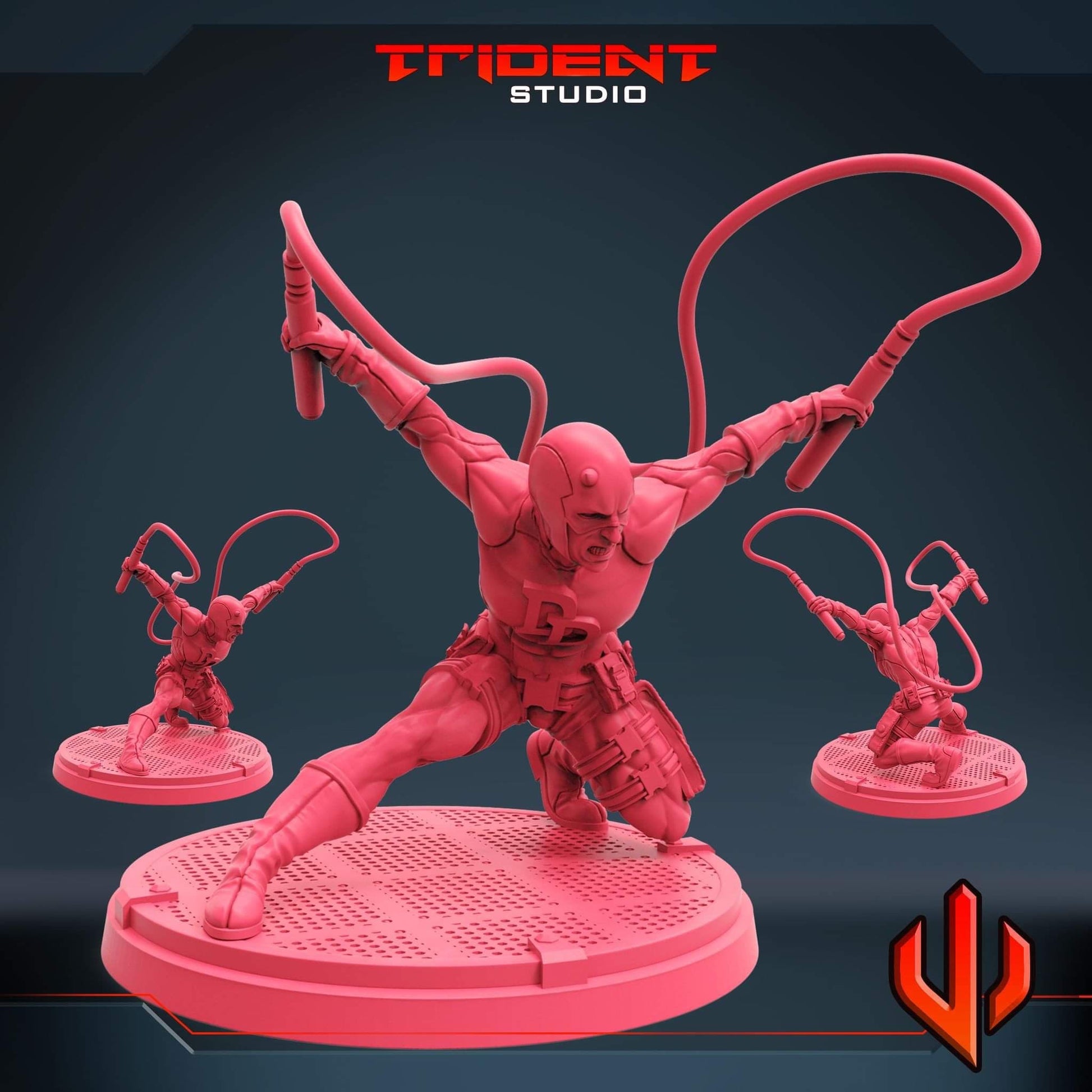 Daredevil (Fan art sculpted by Trident Studio) (Crisis Protocol Proxy/Alternative)