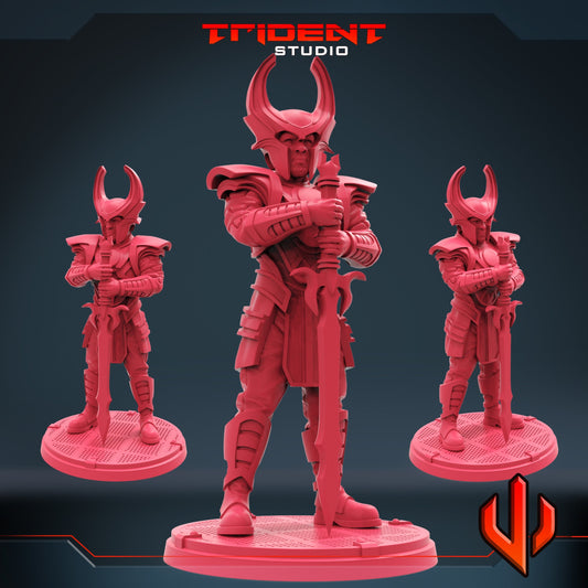 Heimdal (A) (Fan art sculpted by Trident Studio) (Crisis Protocol Proxy/Alternative)